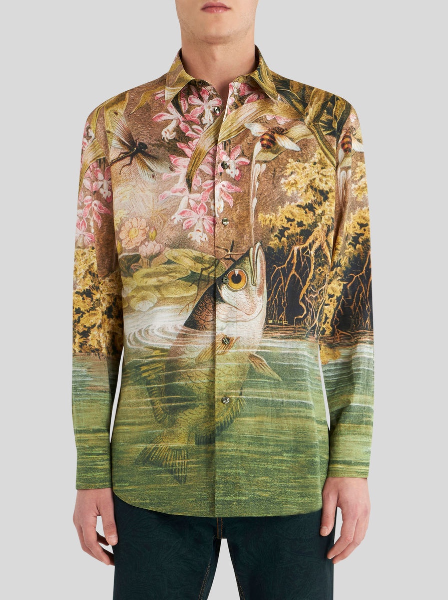 OVERSIZE PRINTED SHIRT - 2