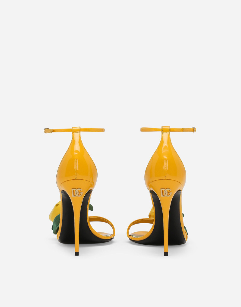 Dolce & Gabbana Patent leather sandals outlook