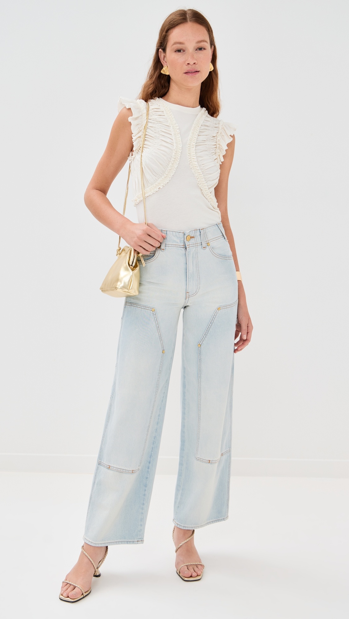 Val Sleeveless Ruffled Top - 4