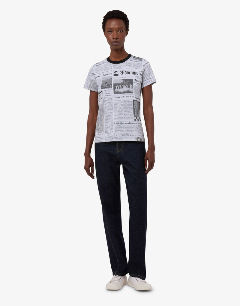 PRINTED ORGANIC COTTON JERSEY T-SHIRT 3