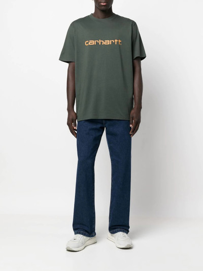 Carhartt logo-print cotton T-shirt outlook