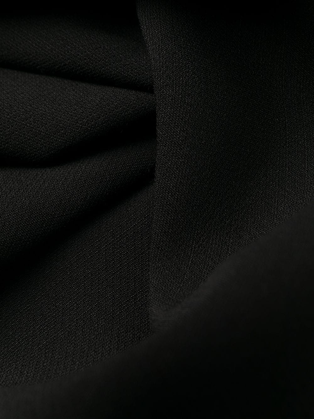 belted wool dress - 8