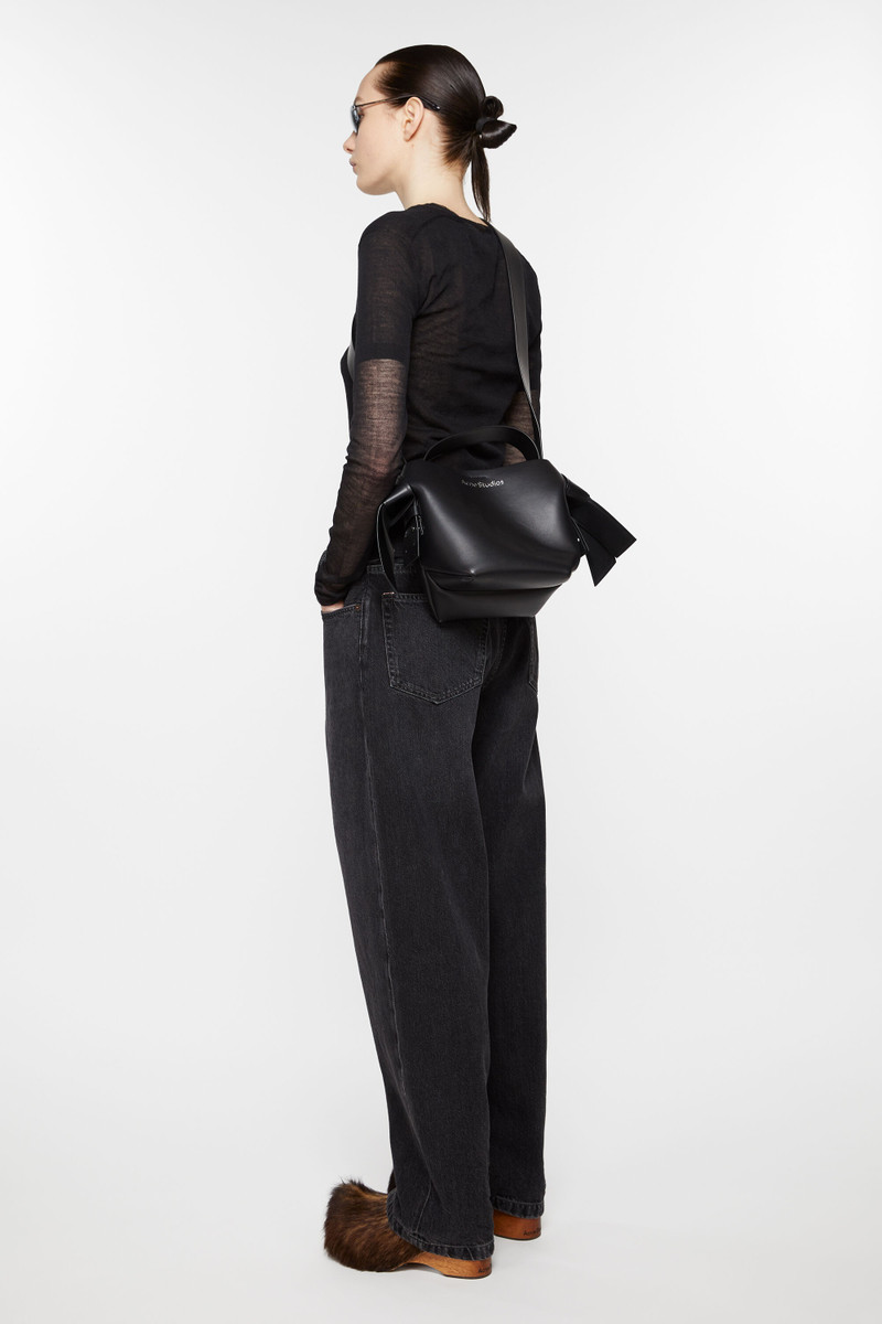 Acne Studios Musubi mini shoulder bag - Black outlook