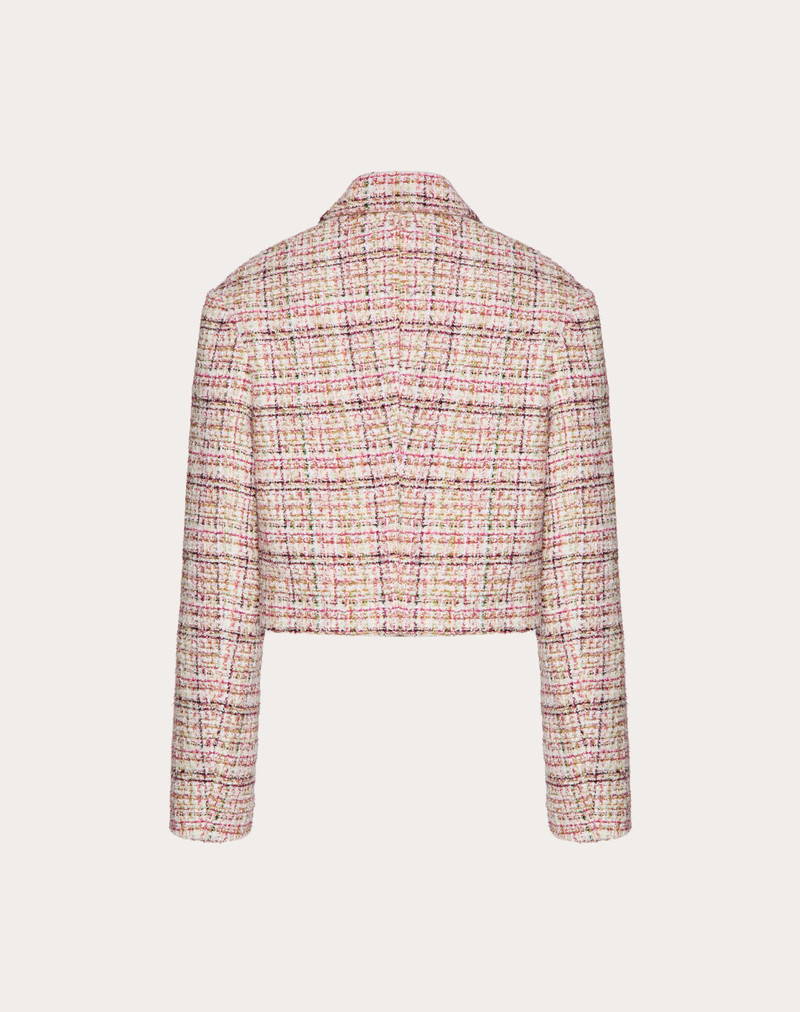 Valentino GLAZE TWEED LIGHT JACKET outlook