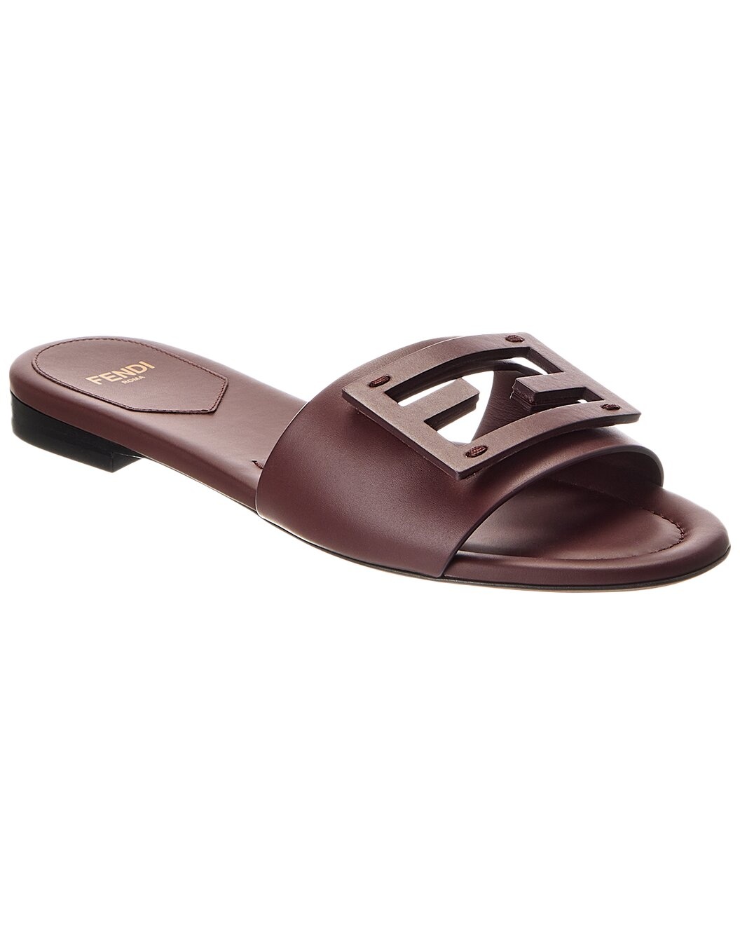 FENDI FF Leather Sandal - 1