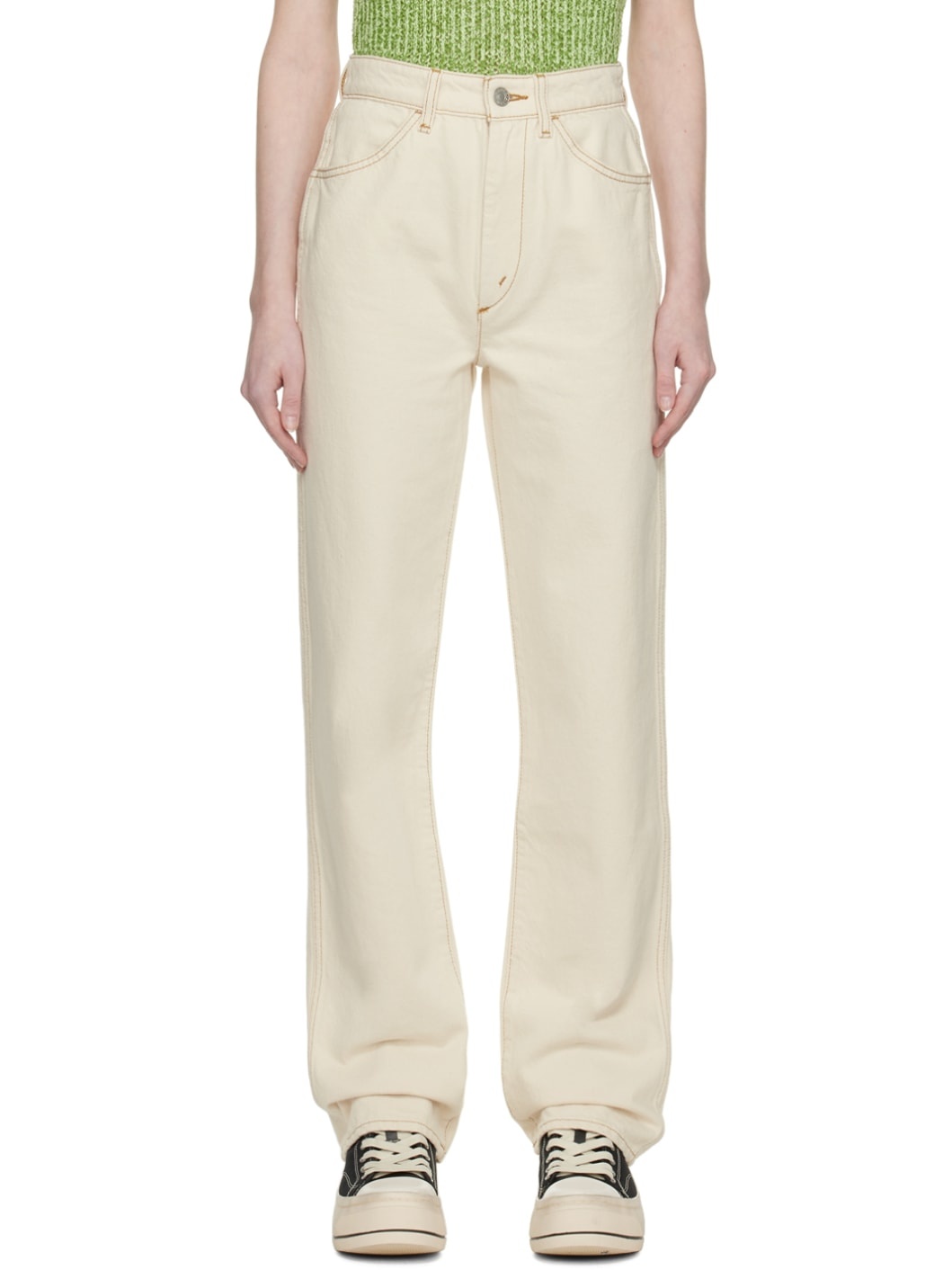 Off-White 70s Cigarette Jeans - 1