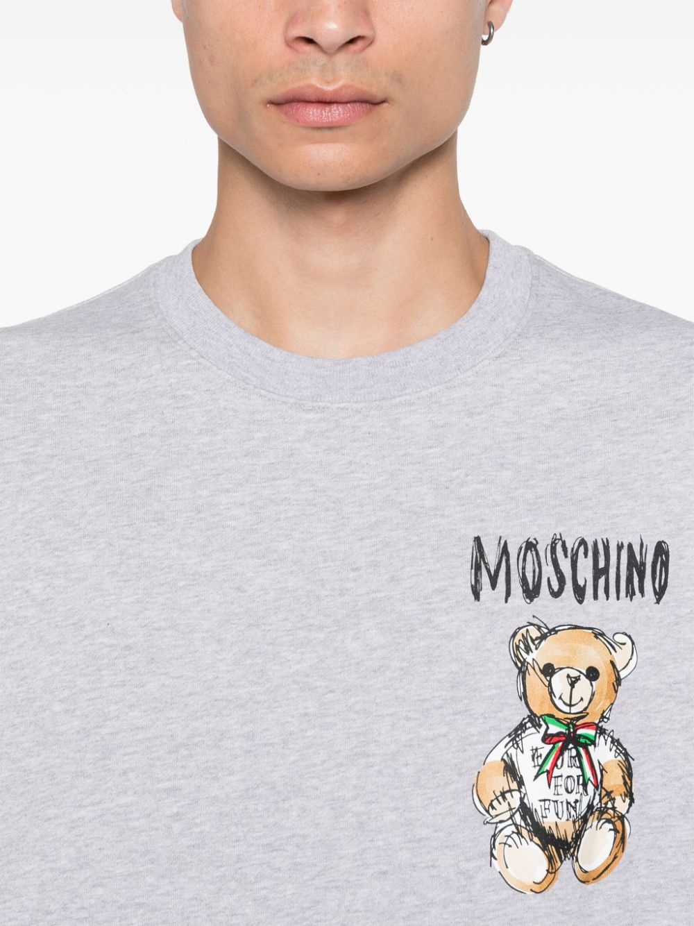 Teddy Bear-print sweatshirt - 5