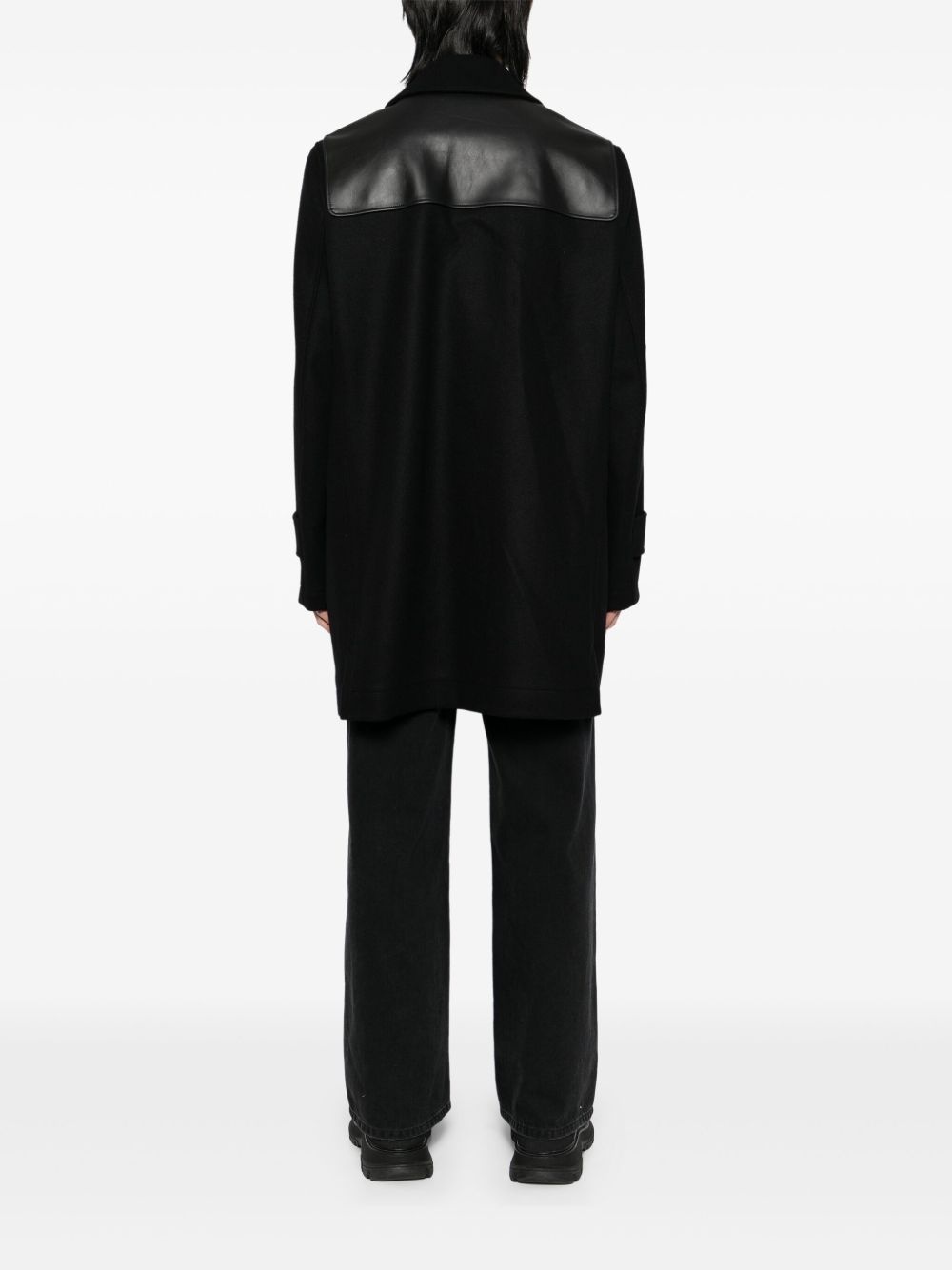 wool duffle coat - 4
