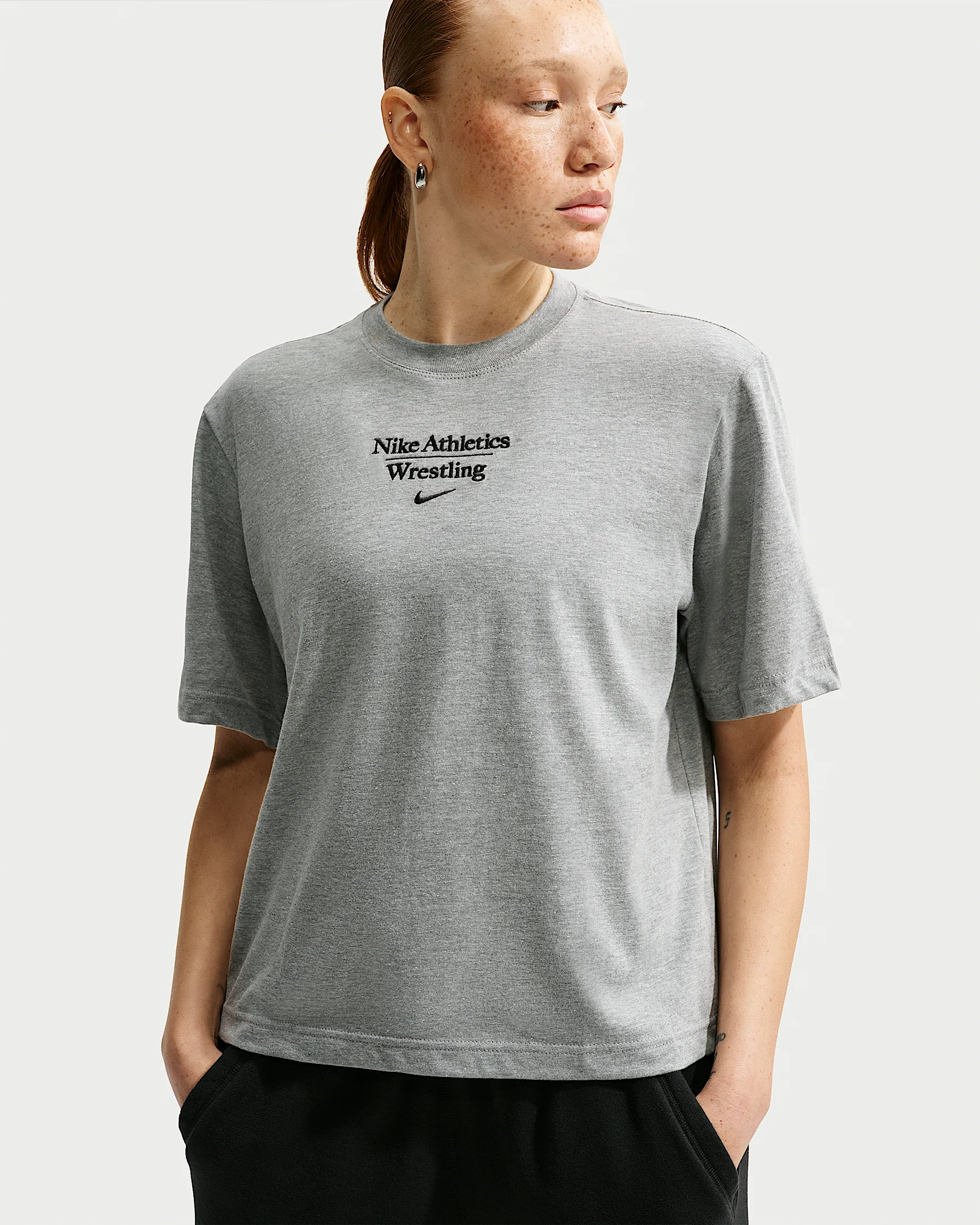 Nike Wrestling Women's Boxy T-Shirt - 1