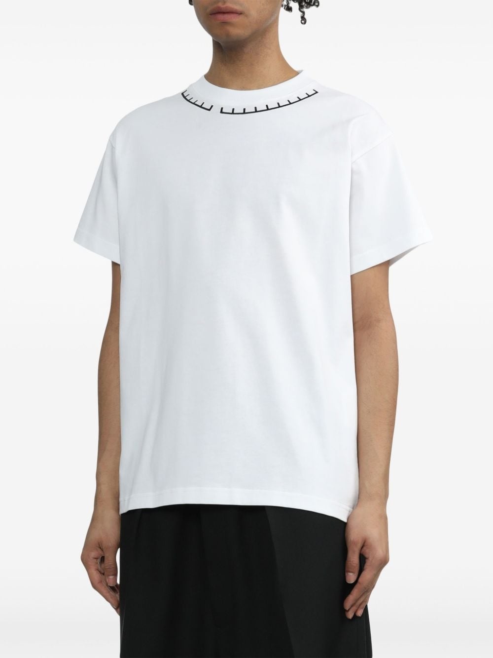 printed short-sleeve T-shirt - 3