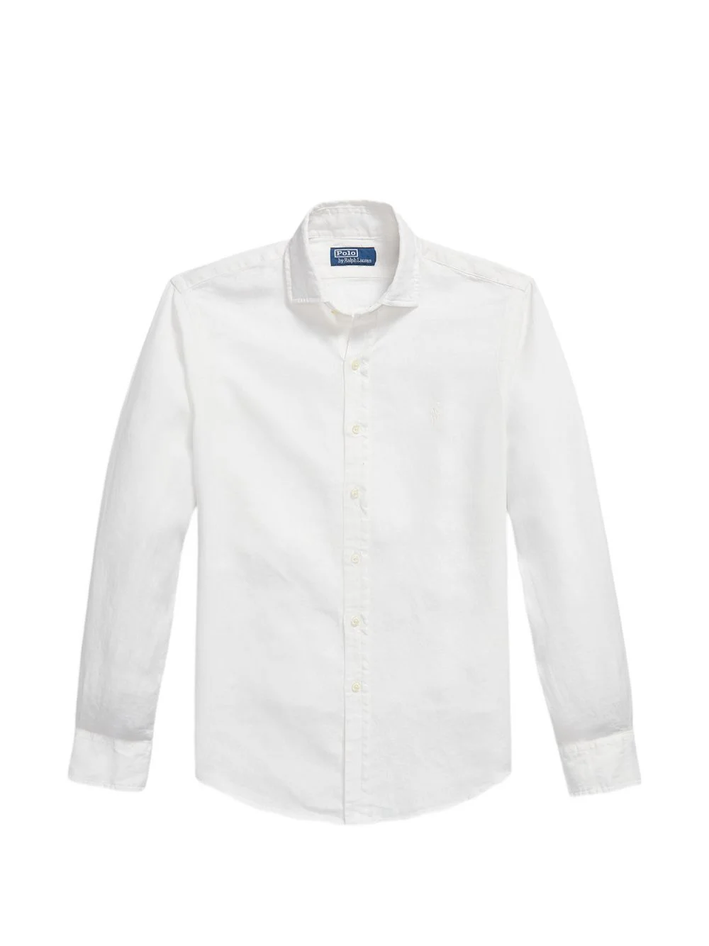 buttoned linen shirt - 1