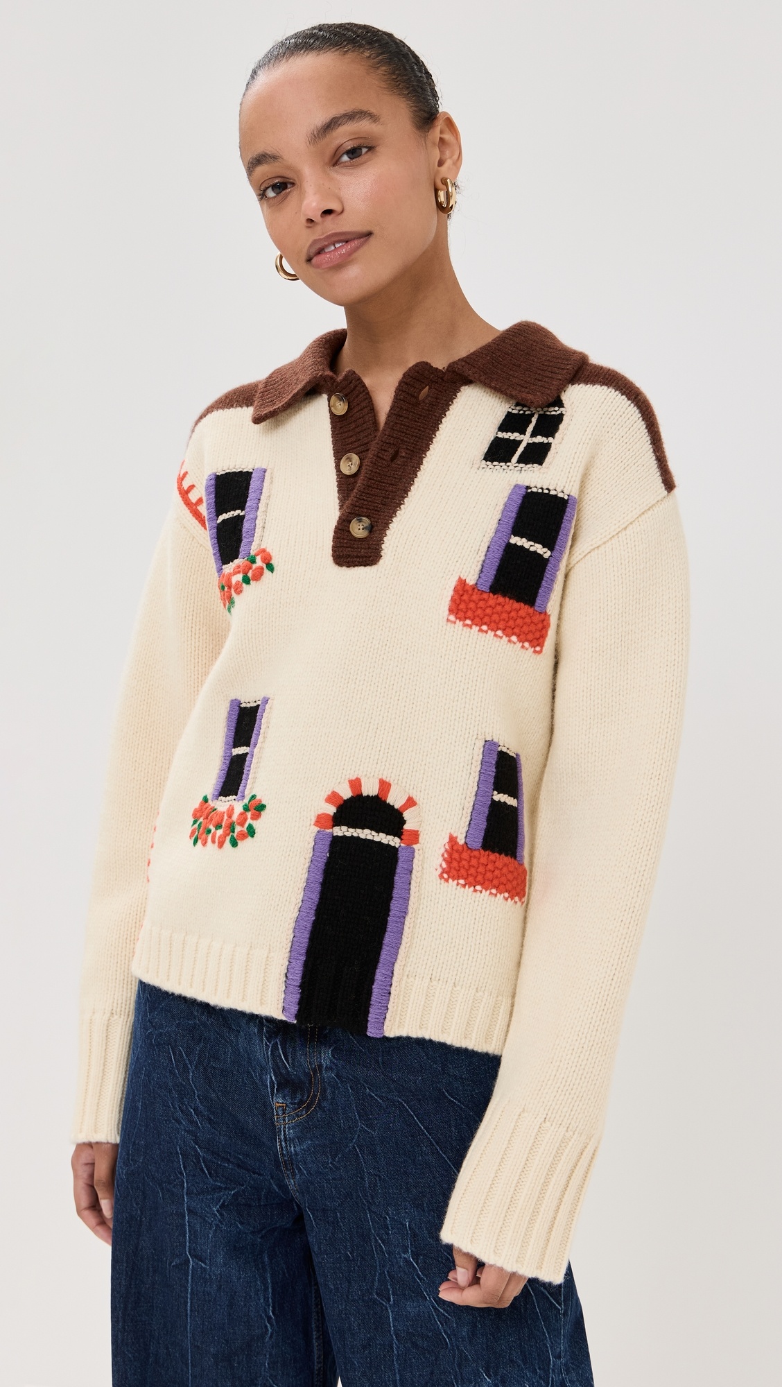 House Polo Sweater - 6