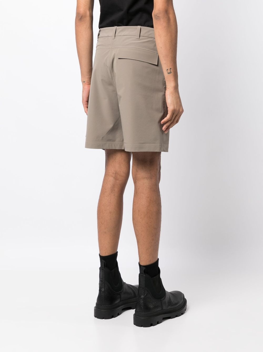 straight-leg utility shorts - 4