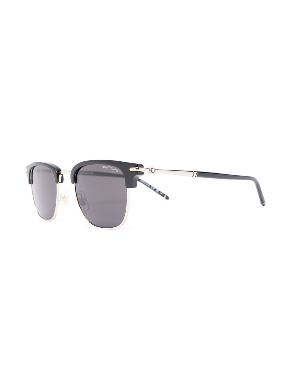 contrasting-bridge detail sunglasses - 2