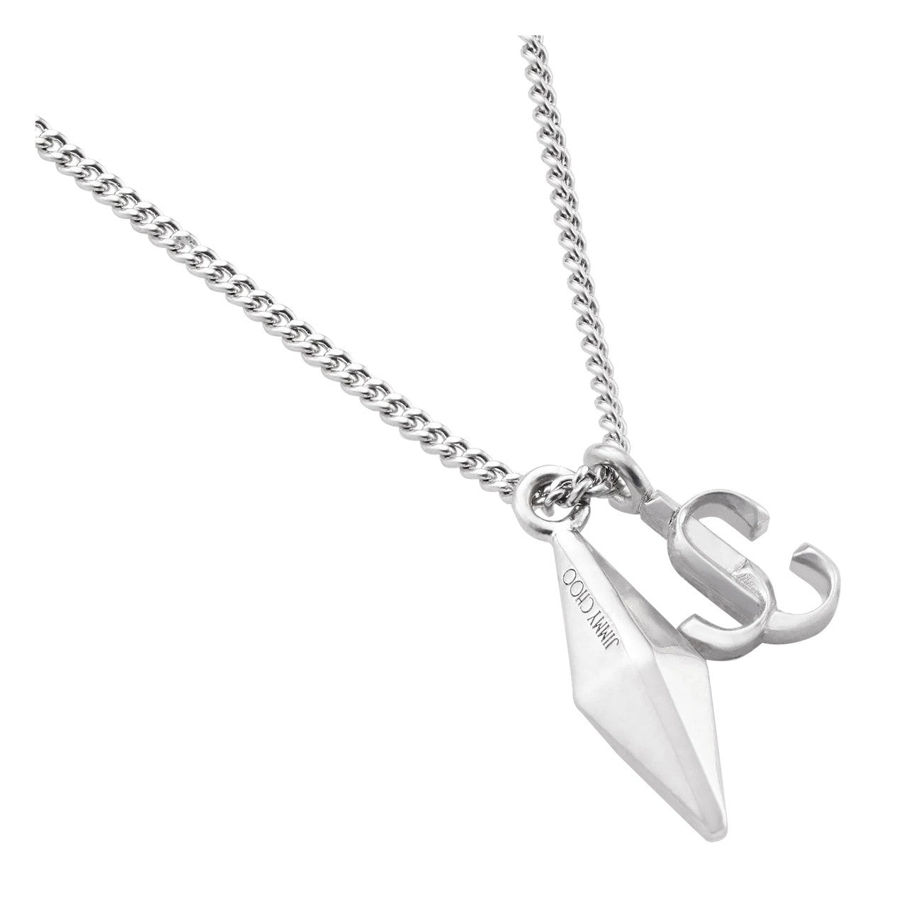 Jimmy Choo Women Diamond Jc Chain Necklace - 2