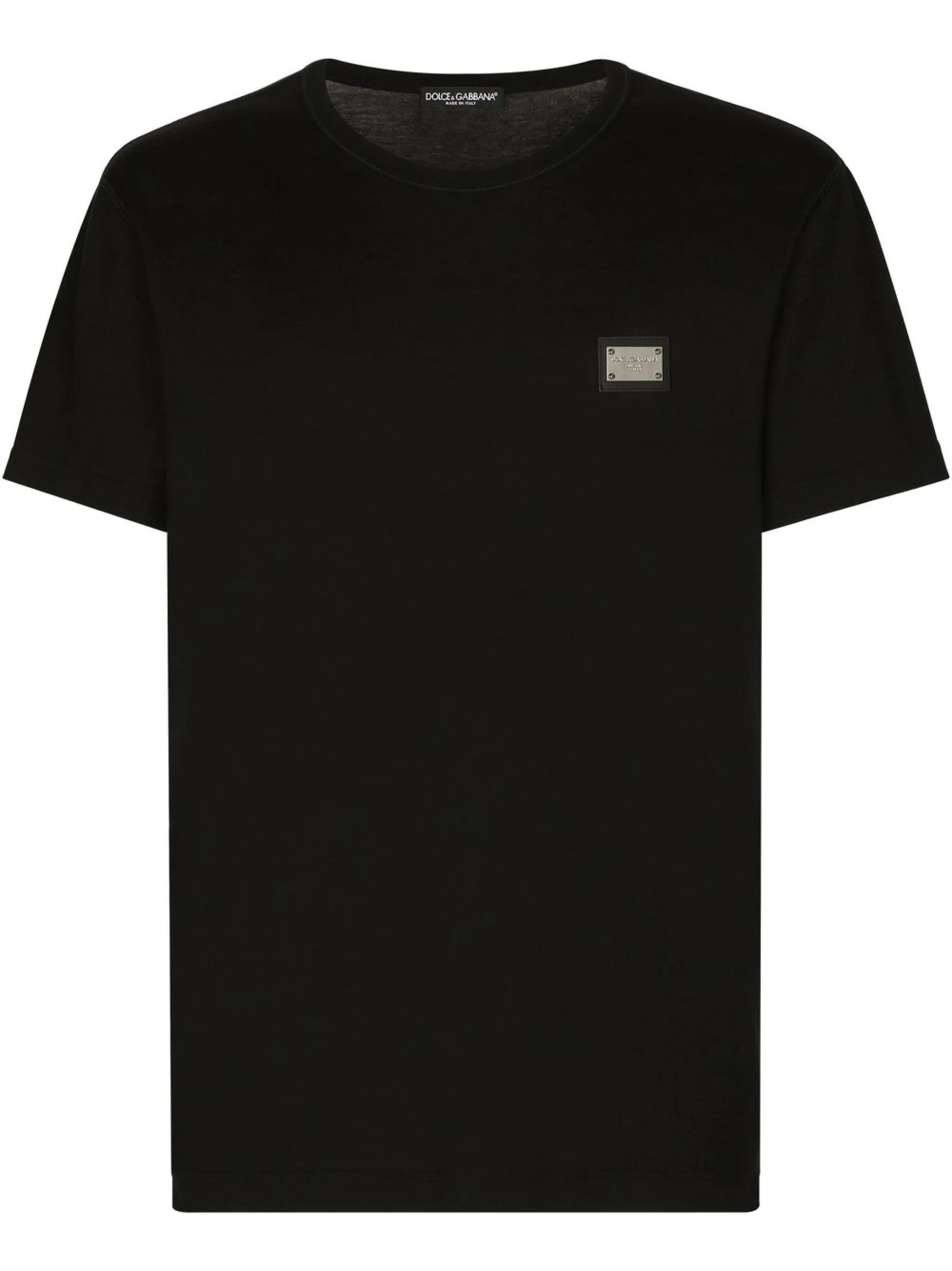 LOGO-TAG COTTON T-SHIRT - 1