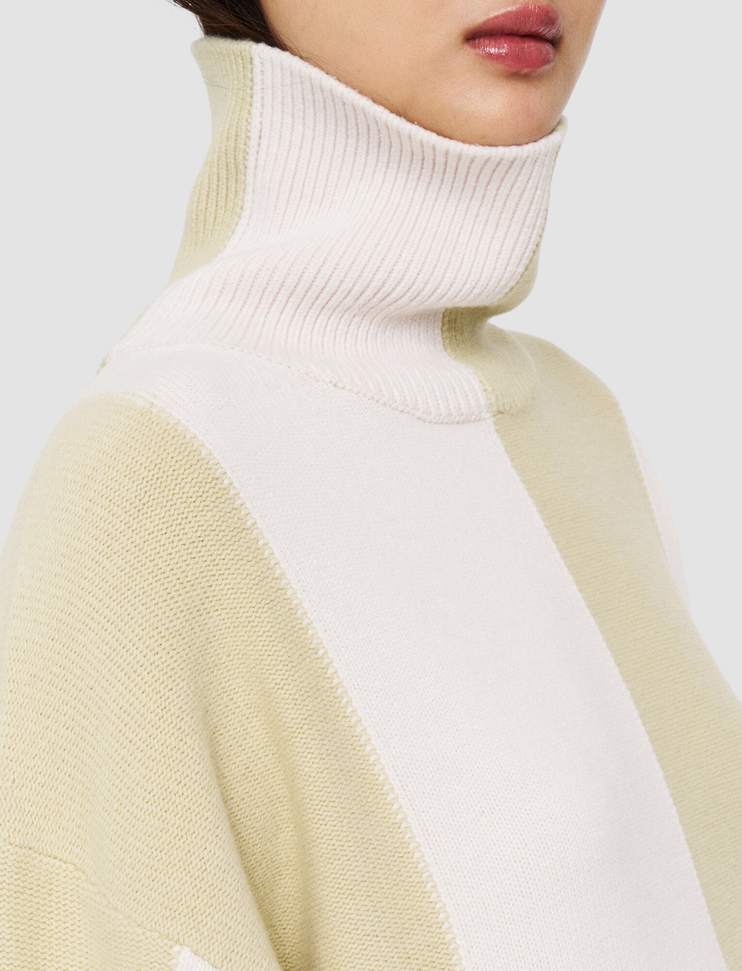 Alcove Instarsia High Neck Jumper - 5