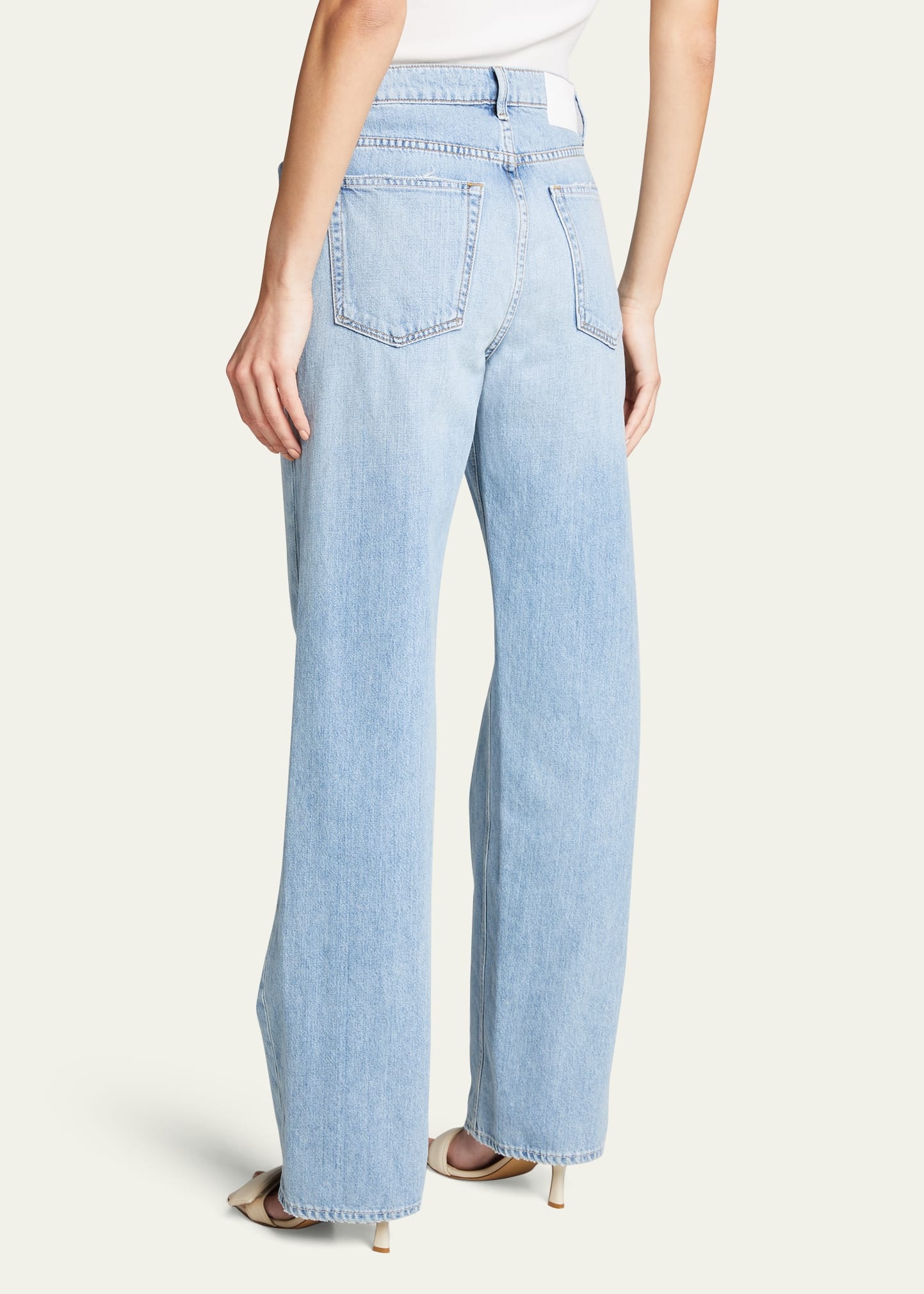 Brooklyn High-Rise Straight Jeans - 3