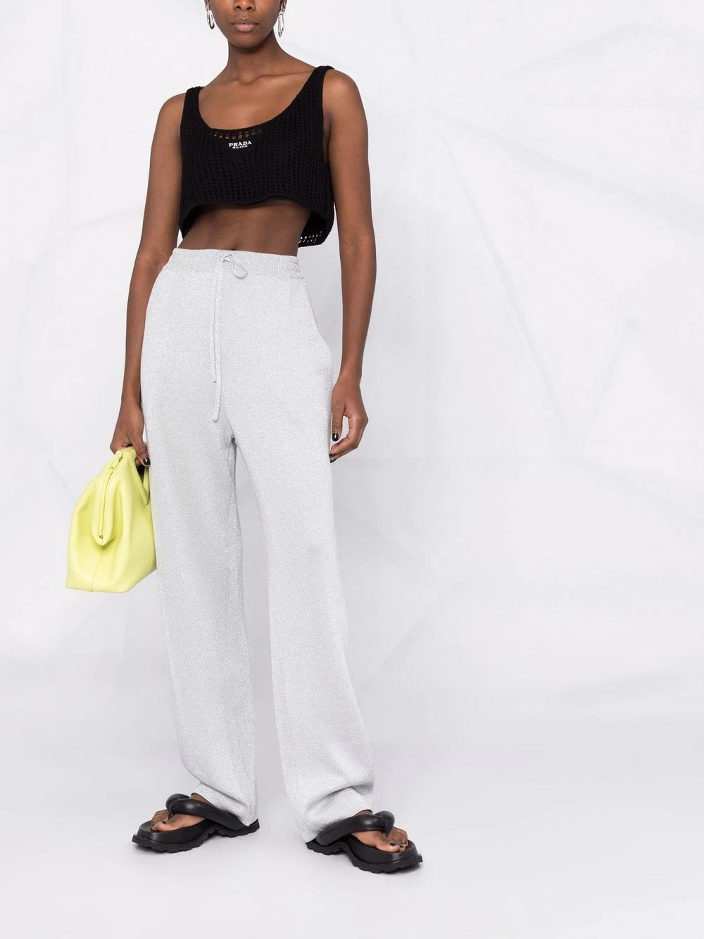 straight-leg track pants - 2