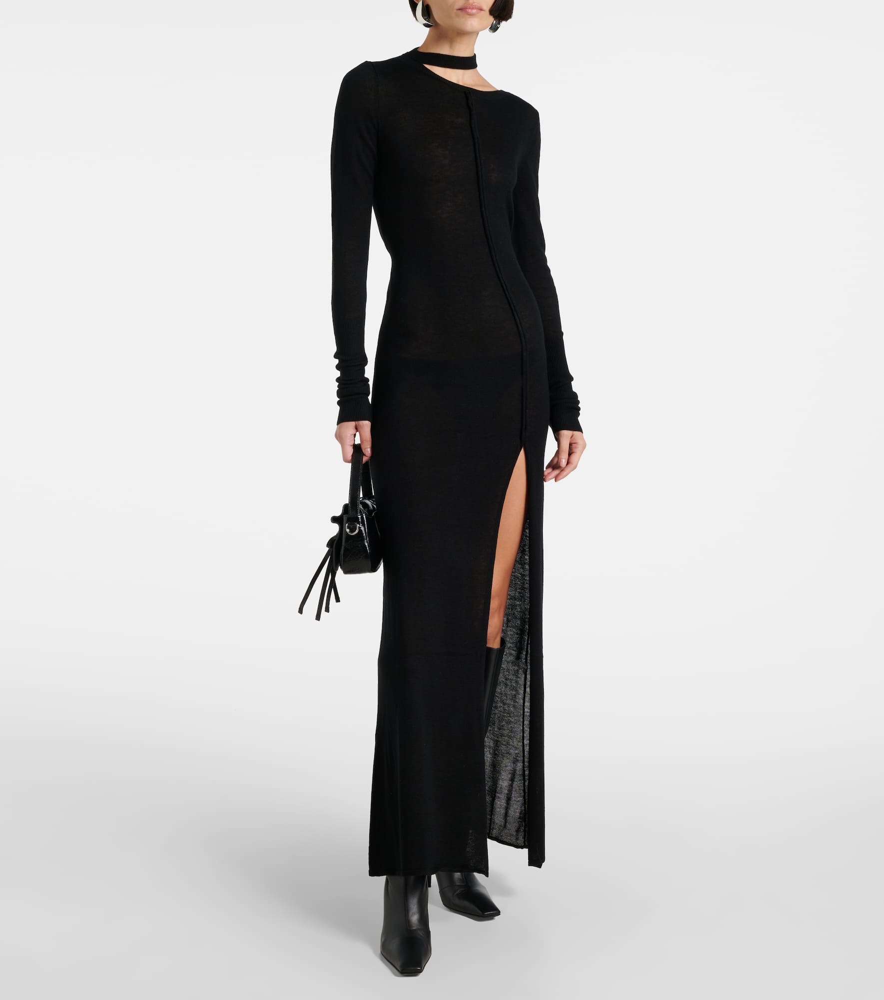 Wool maxi dress - 2