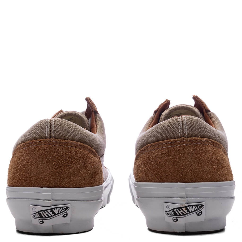 PREMIUM OLD SKOOL 36 - WASHED TAN/BROWN - 4