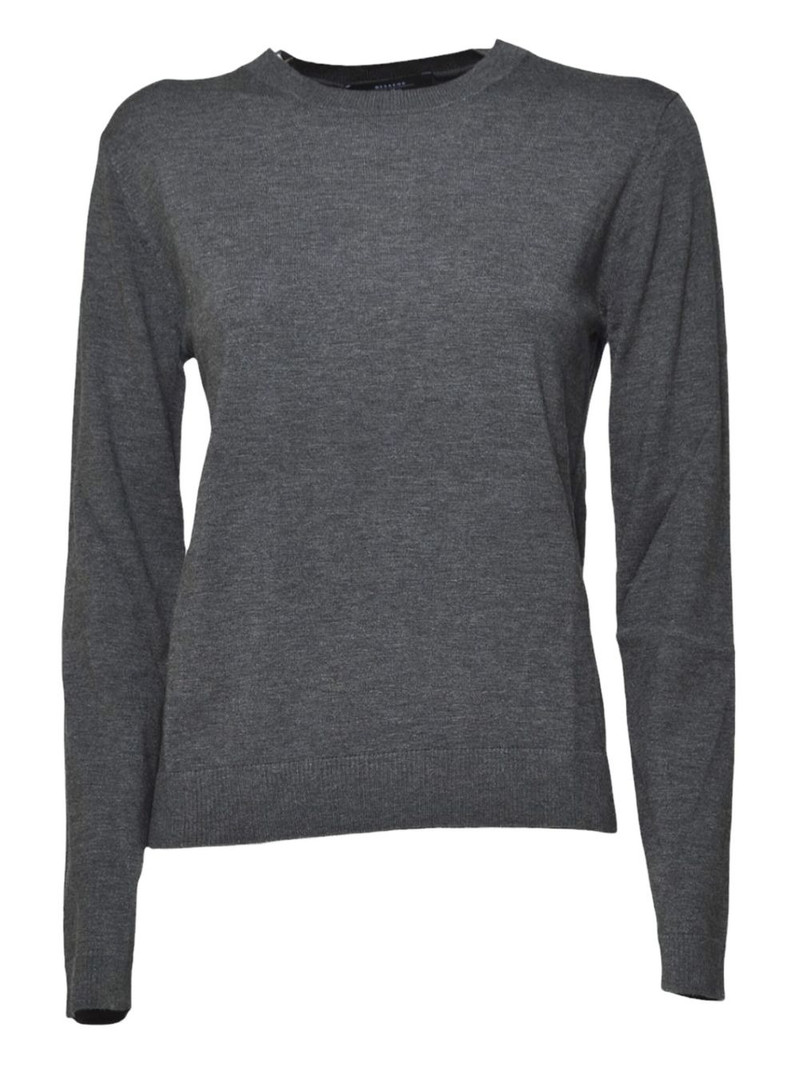 round-neck long-sleeve top 1