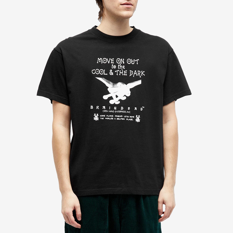 BRAIN DEAD Brain Dead Open Mind T-Shirt outlook