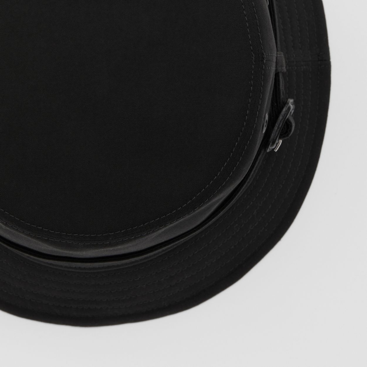Cotton Gabardine Belted Bucket Hat - 6