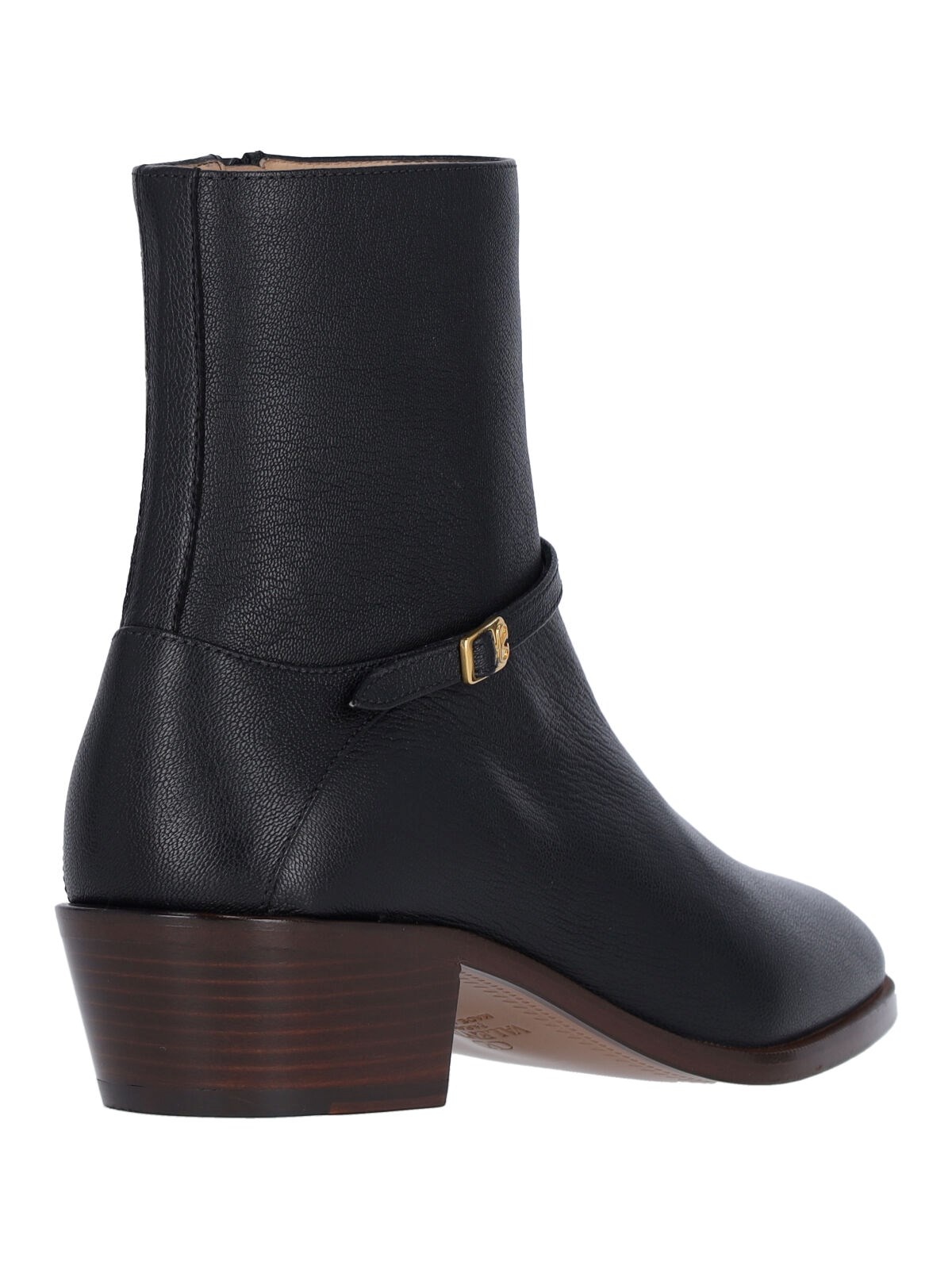 'PAT' KID ANKLE BOOTS - 4
