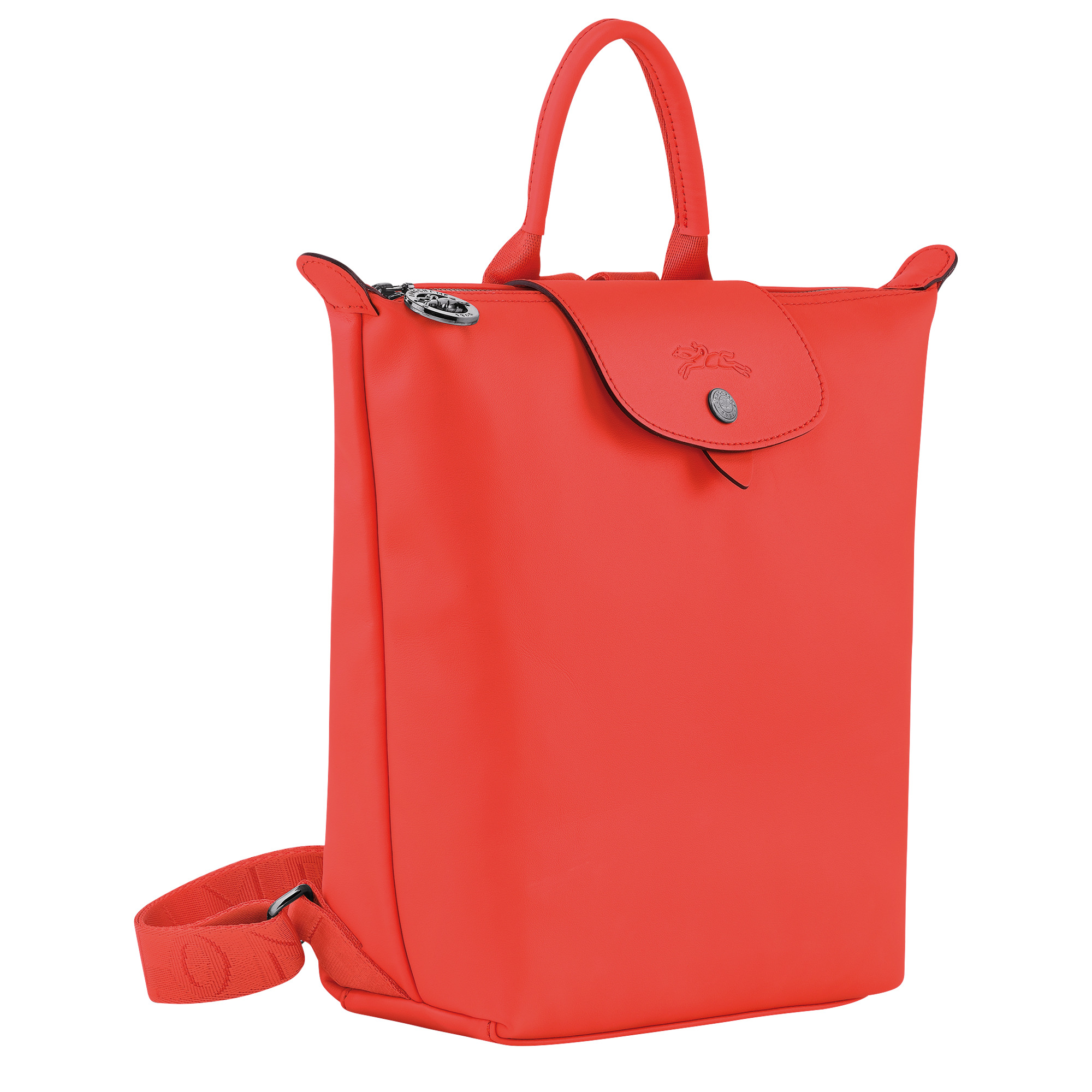 Le Pliage Xtra S Backpack Orange - Leather - 2