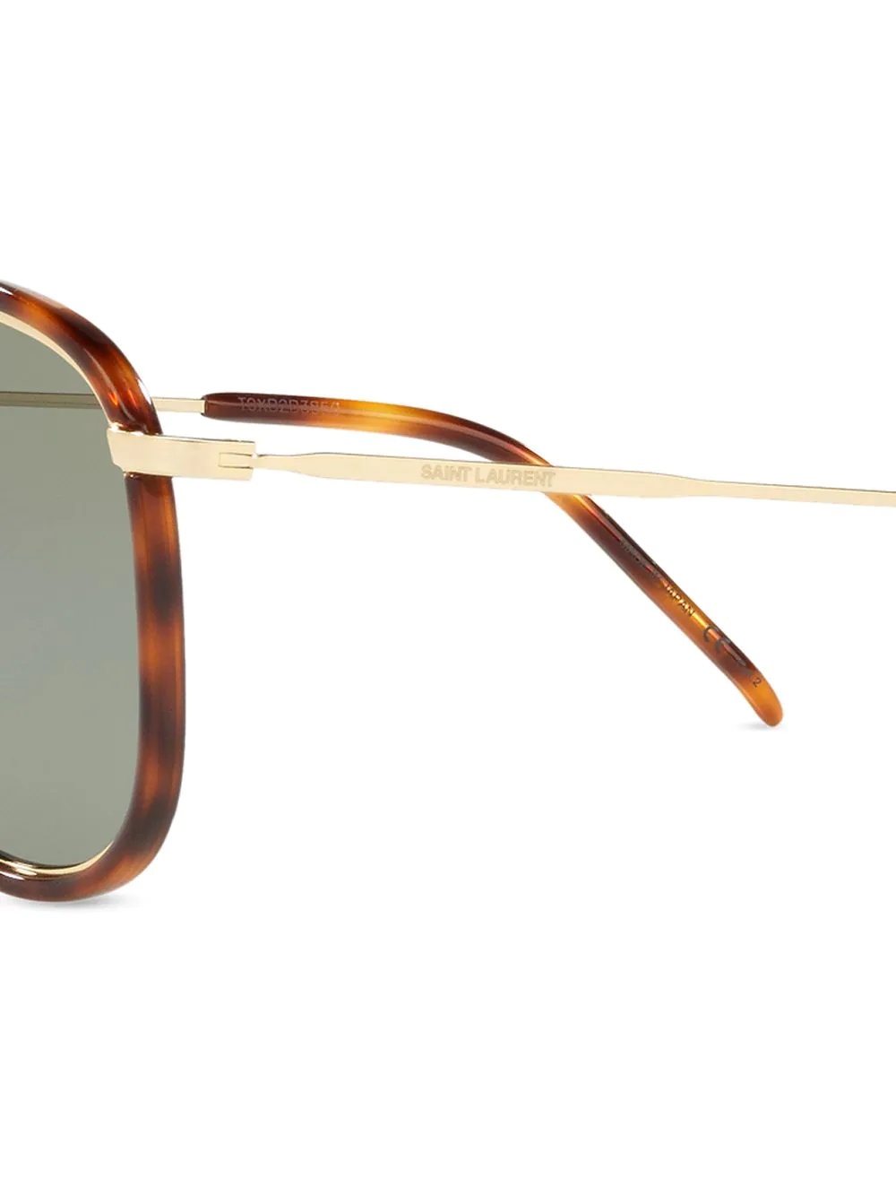 double-frame aviator sunglasses - 3