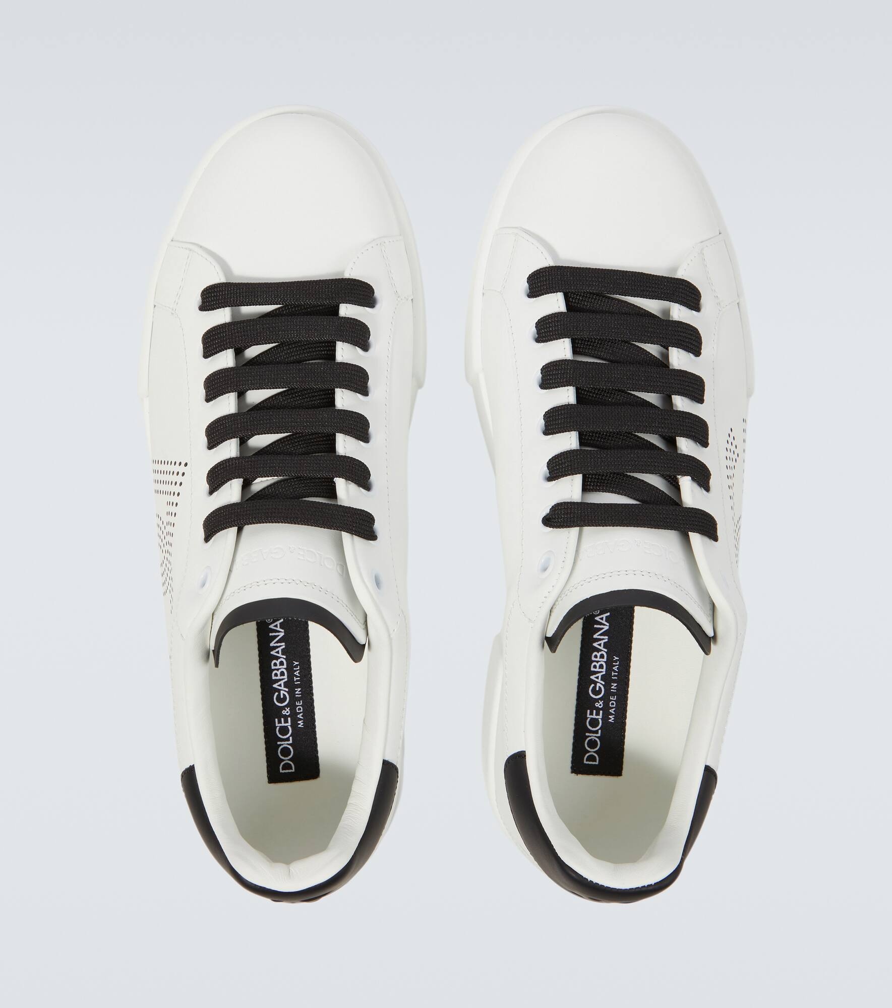 Portofino leather sneakers - 4