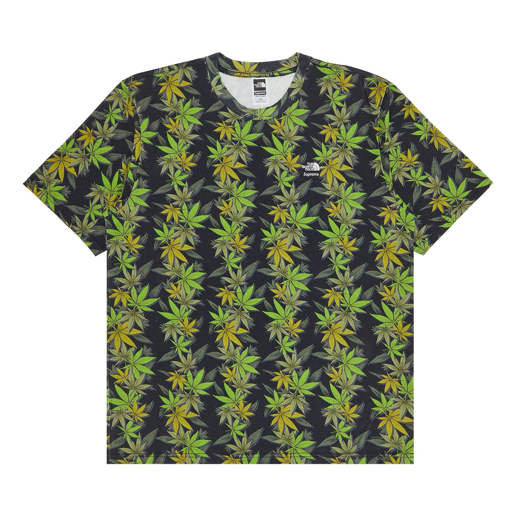 Supreme x The North Face Leaf Short-Sleeve Top 'Black' - 1