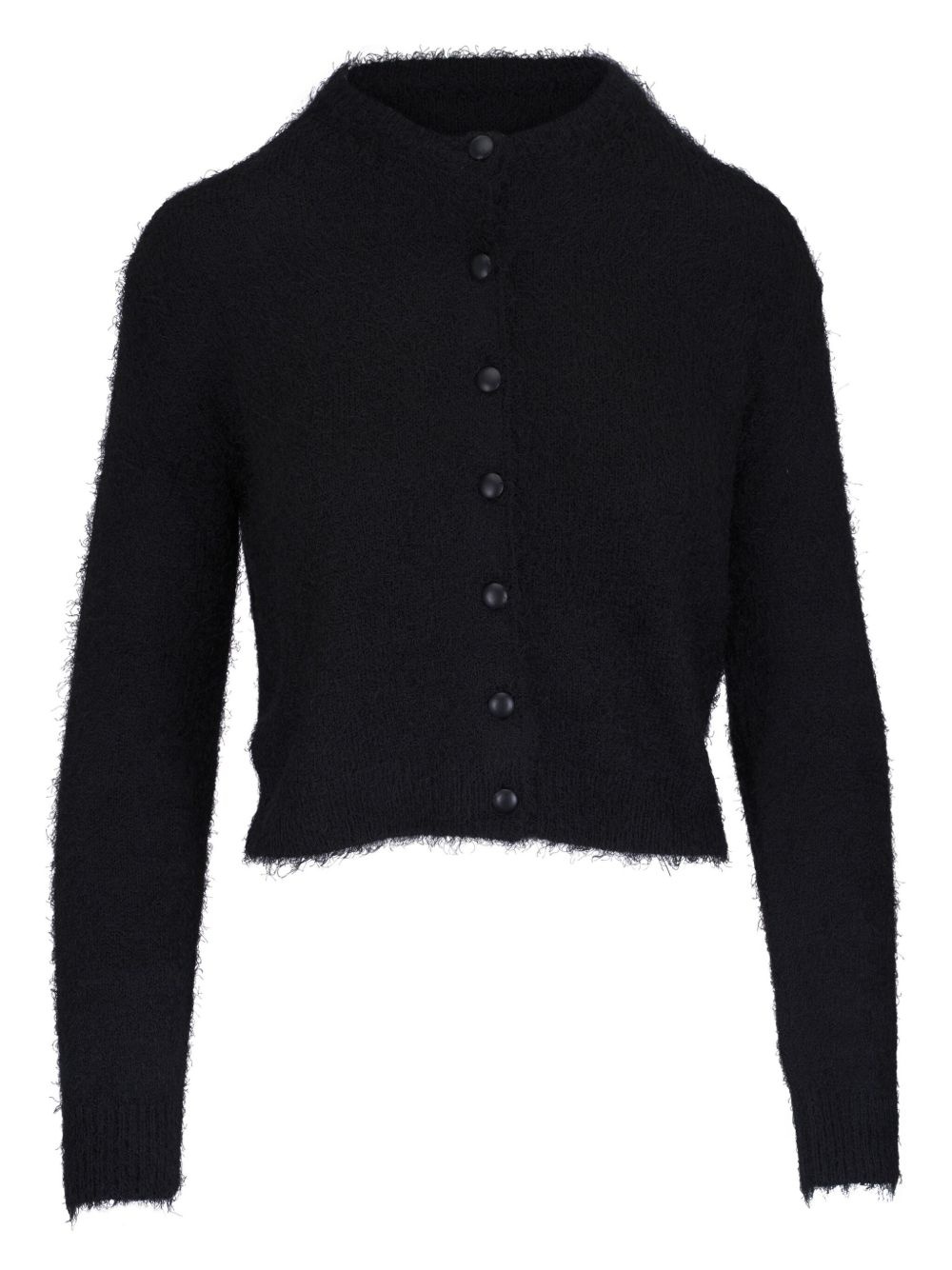 brushed cardigan - 1