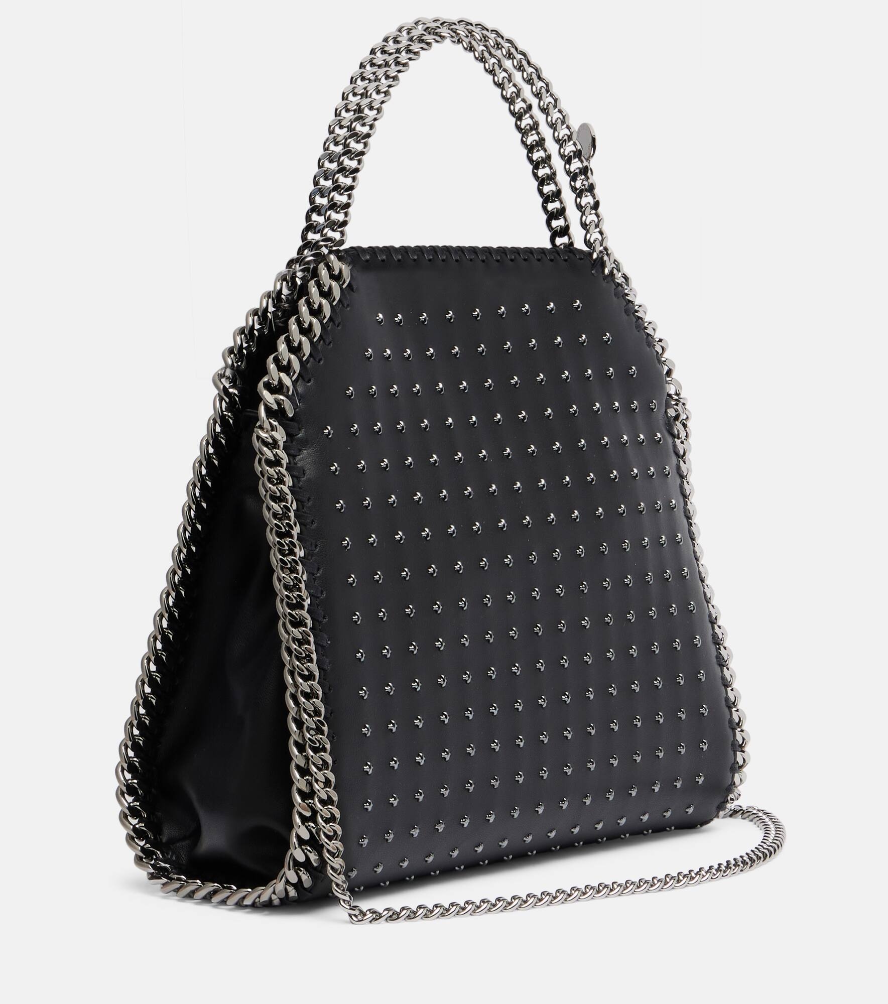 Falabella Small faux leather tote bag - 4