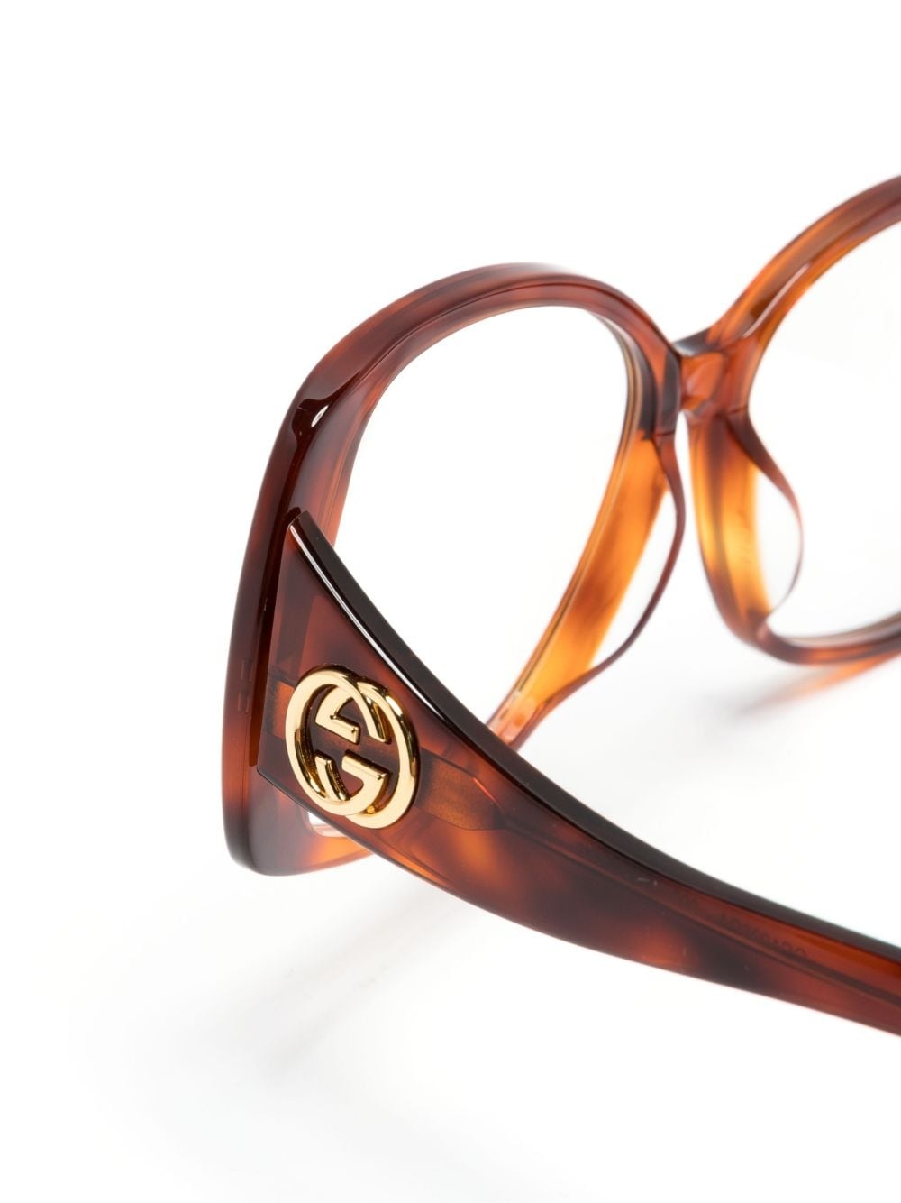 tortoiseshell square-frame glasses - 3