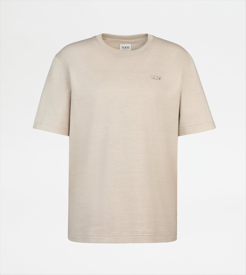 T-SHIRT IN JERSEY - OFF WHITE 1