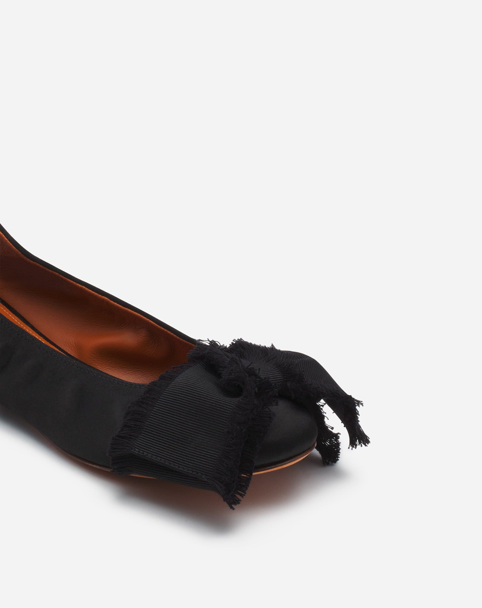 BALLERINA FLAT WITH A SATIN BOW - 5