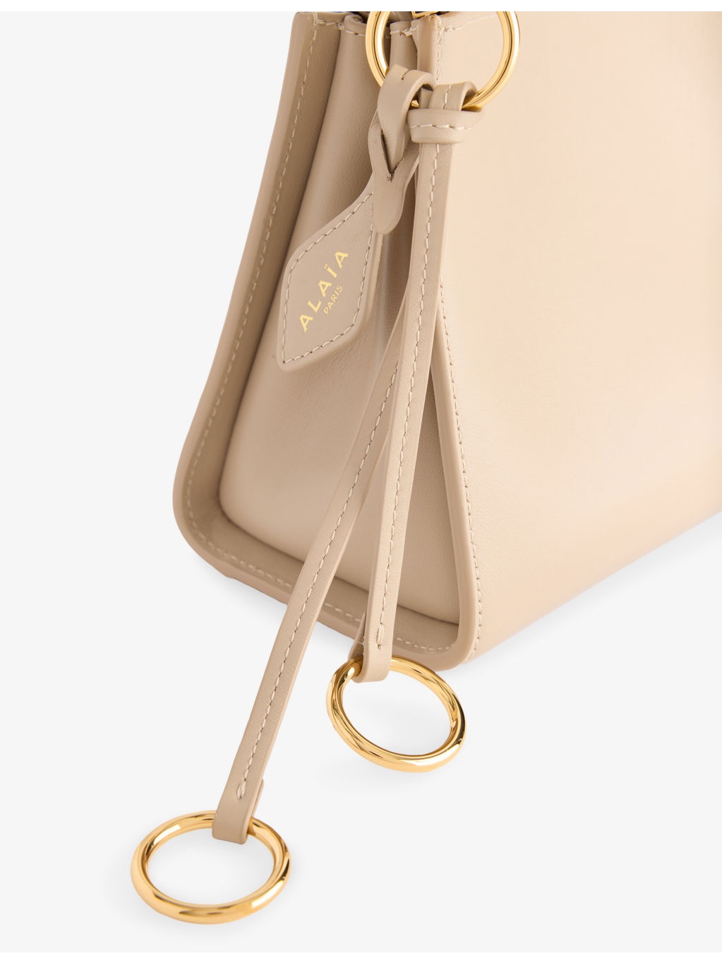 Le Click Square Small Leather Cross-Body Bag - 3