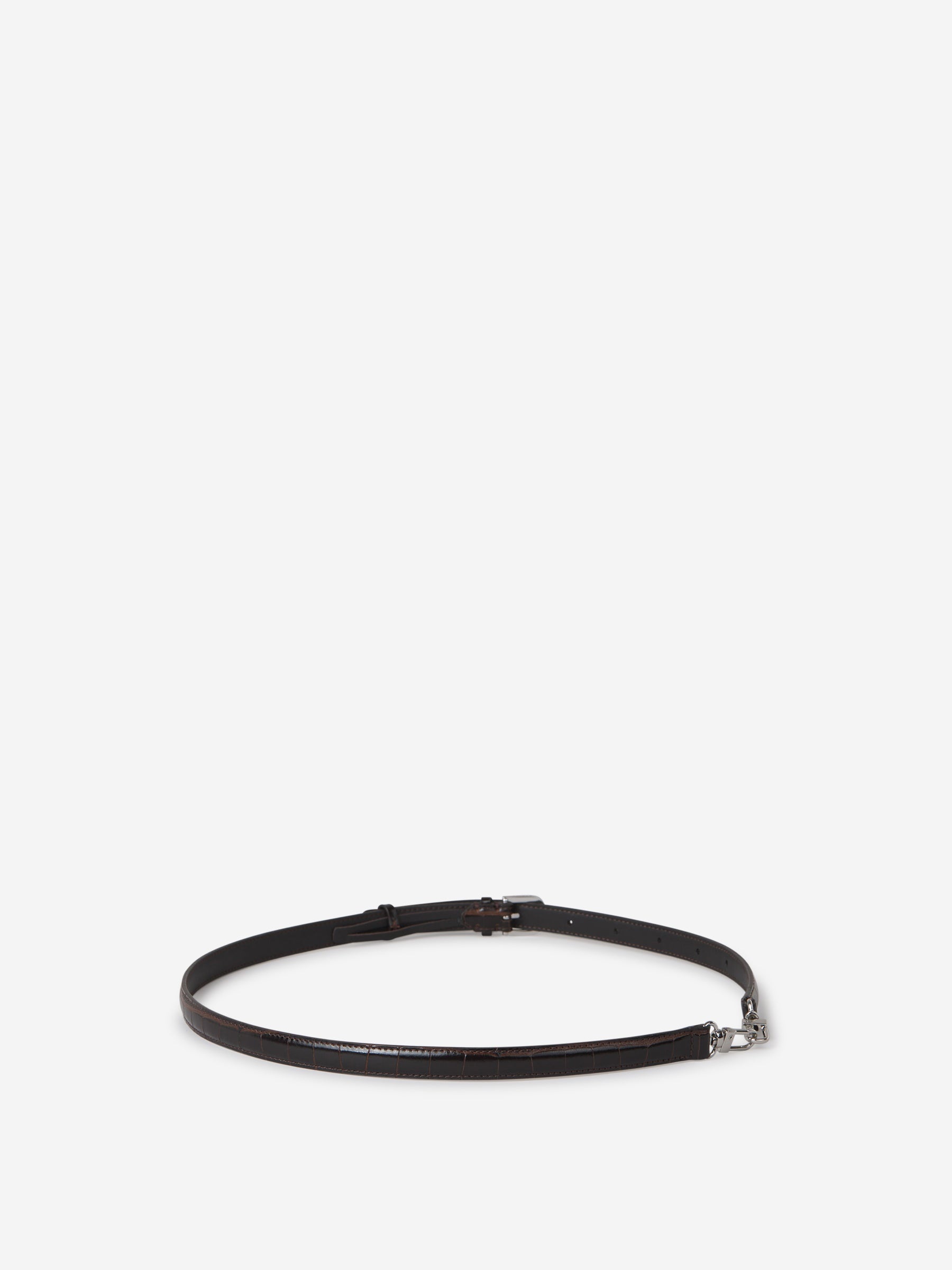 DOUBLE CLOSURE LEATHER BELT - 2