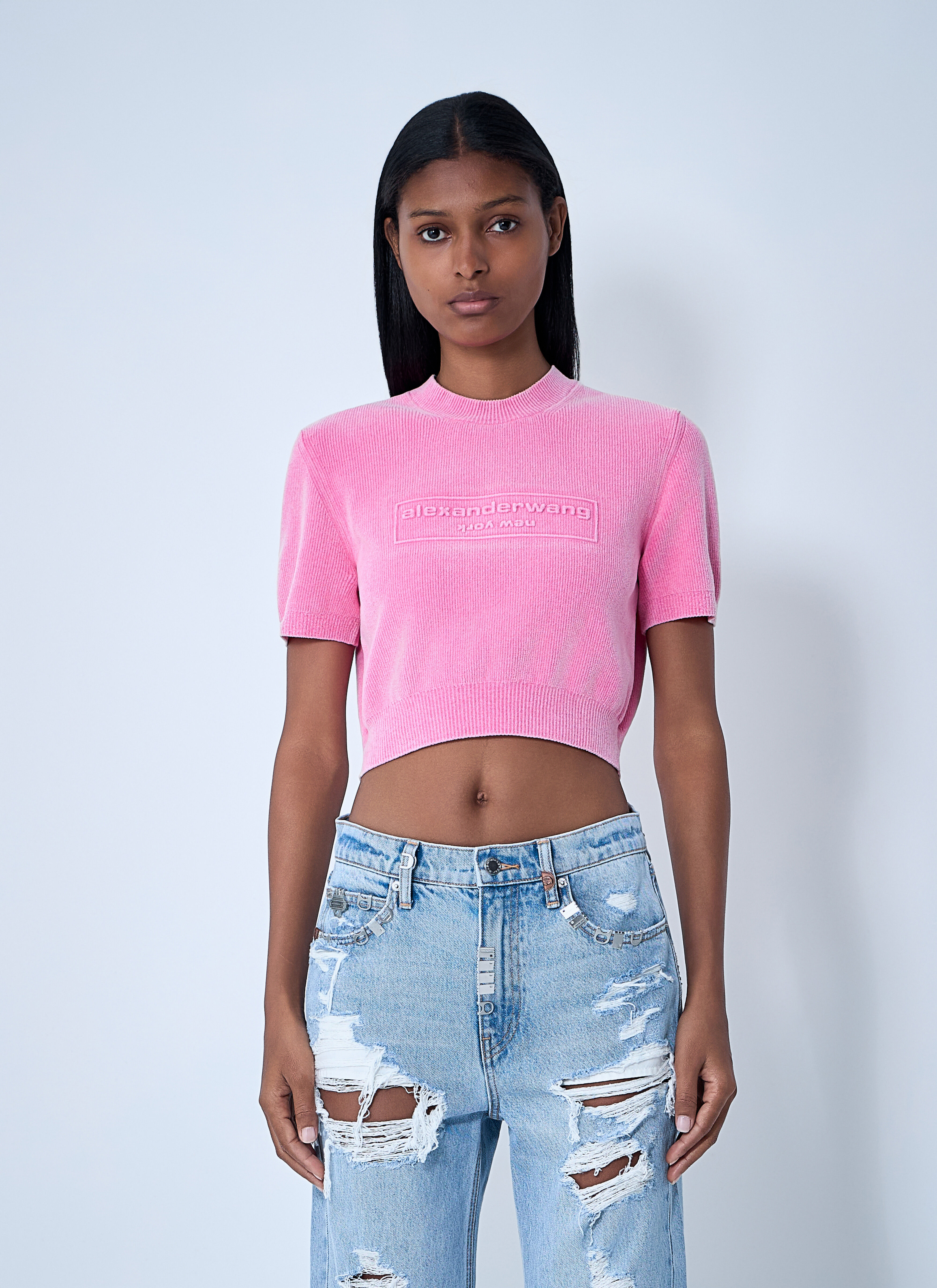 Logo Motif Knitted Top - 1