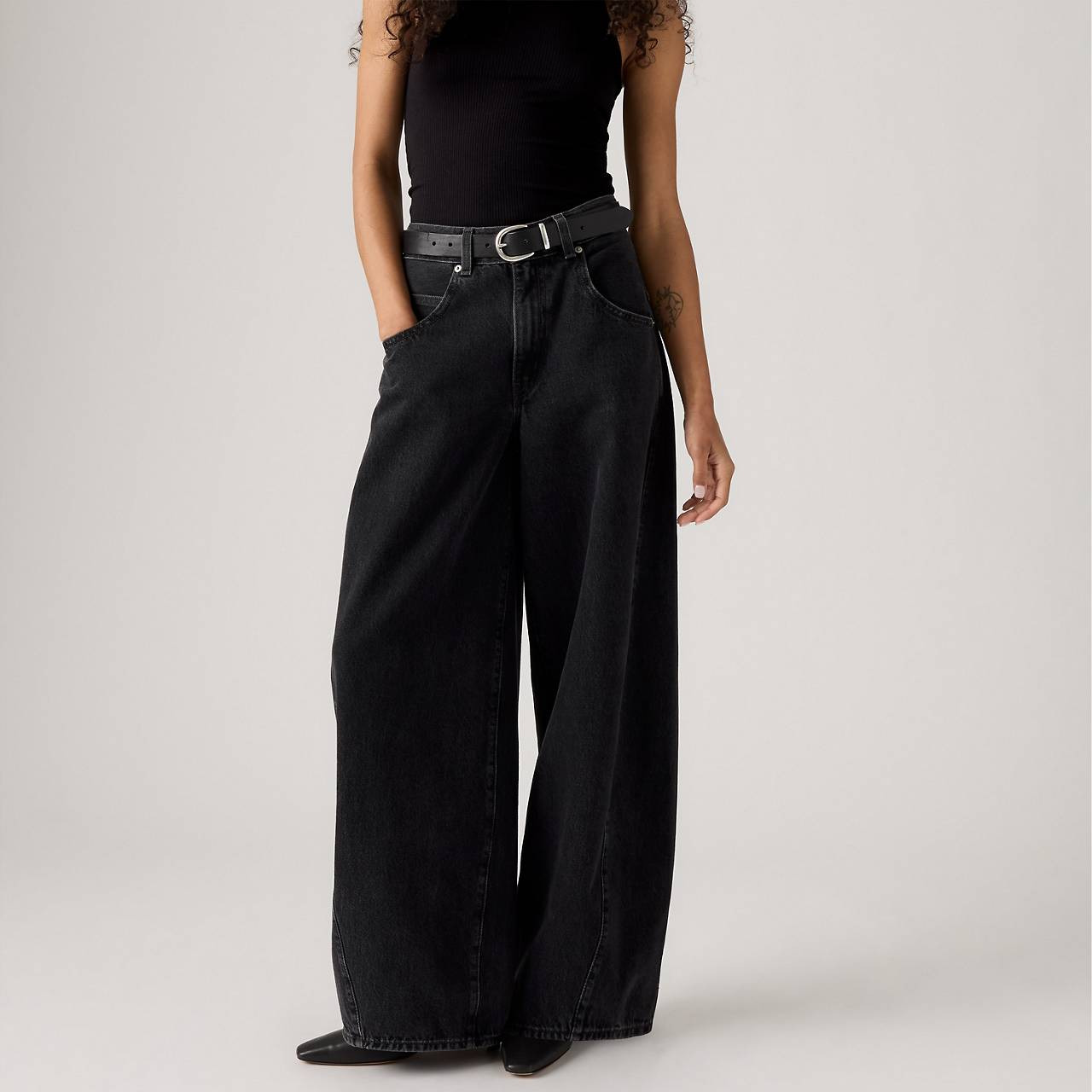 SUPER BAGGY BARREL WOMEN'S JEANS - 4