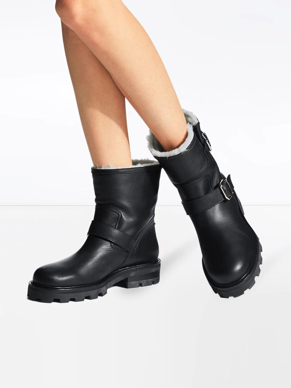 shearling-lined Youth II boots - 5
