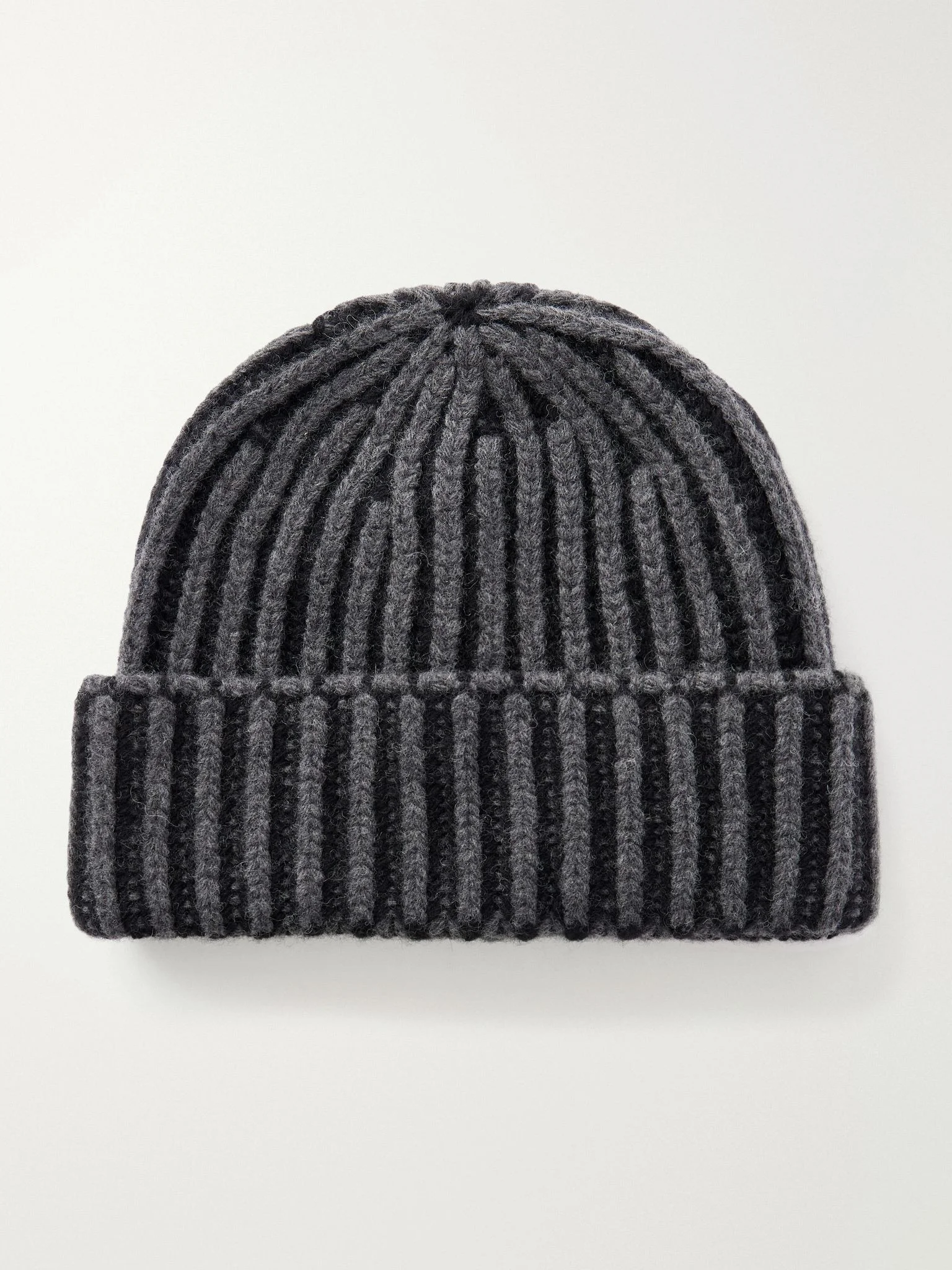 Stage Ribbed Wool Beanie Black - 1