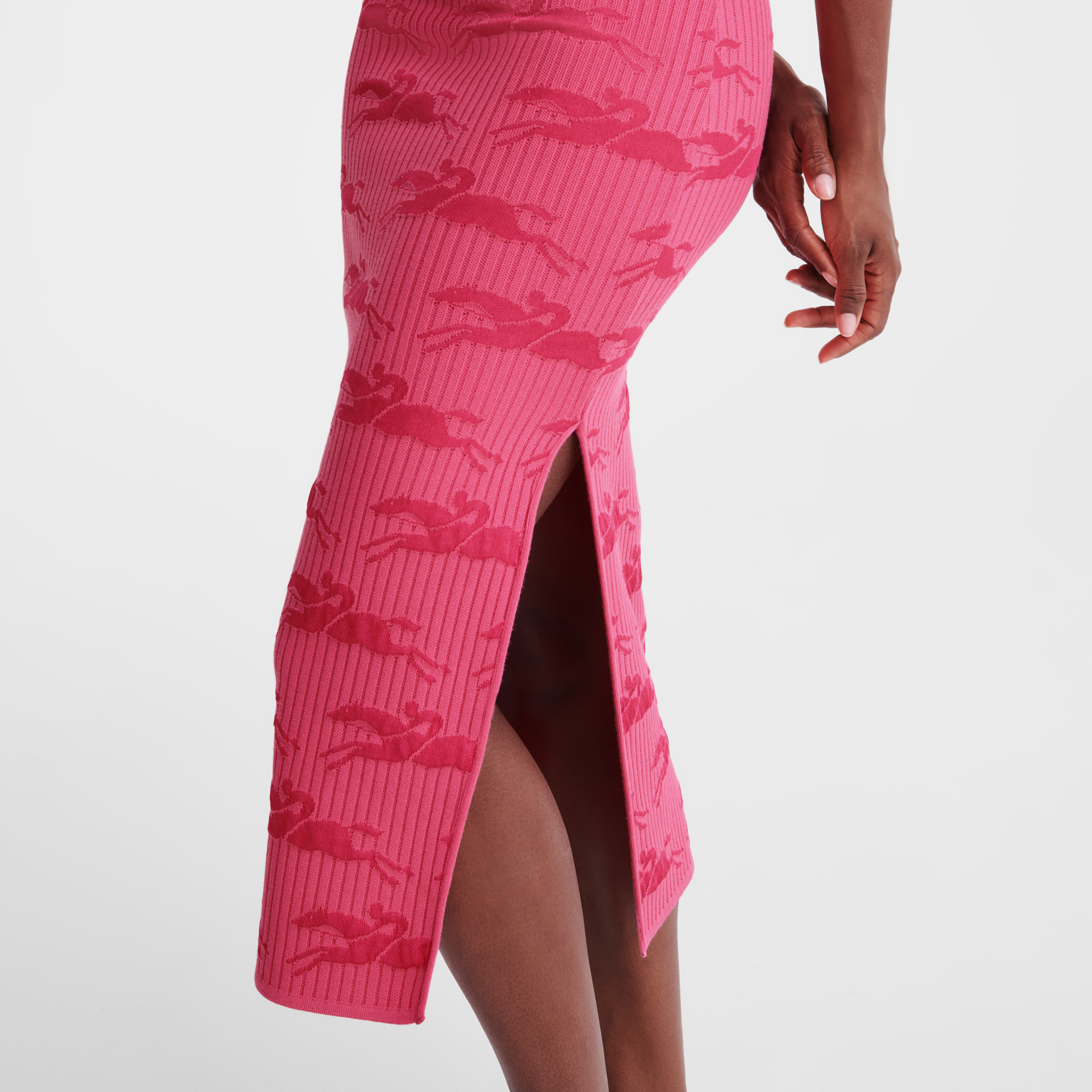 Midi skirt Pink - Knit - 4