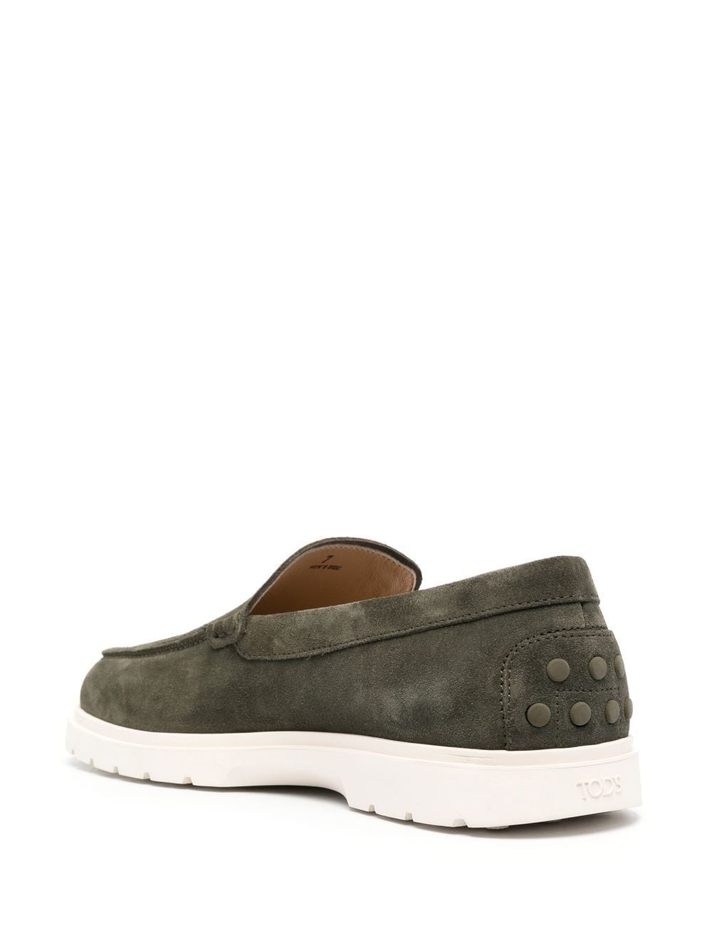 suede slip-on loafers - 3