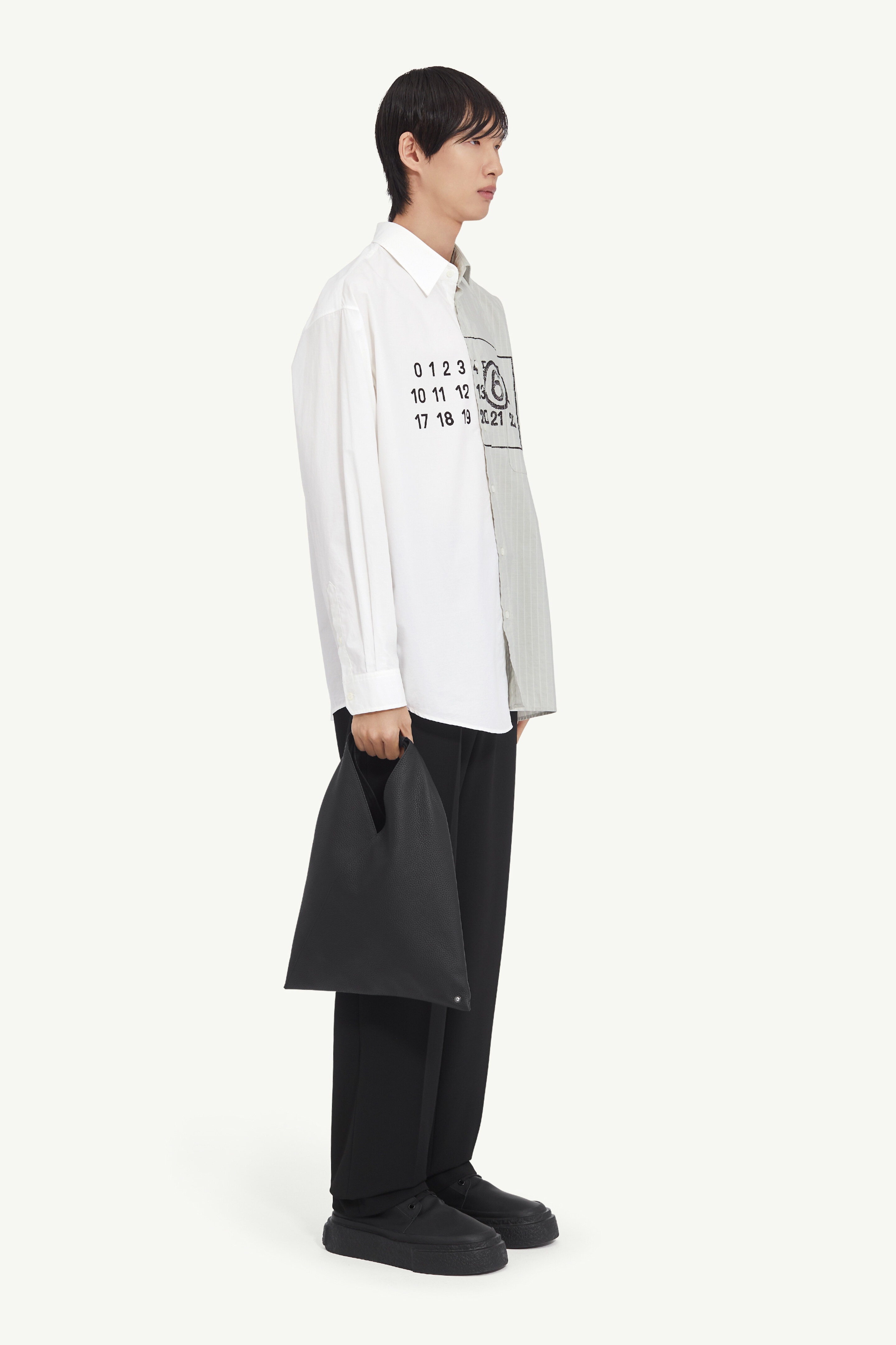 Asymmetric Cotton Poplin Shirt - 3
