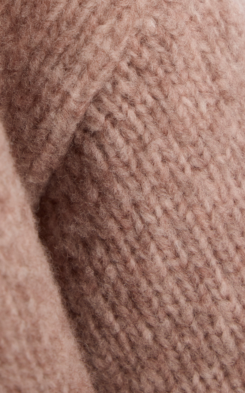 Reversible Round Wool-Blend Sweater neutral 5