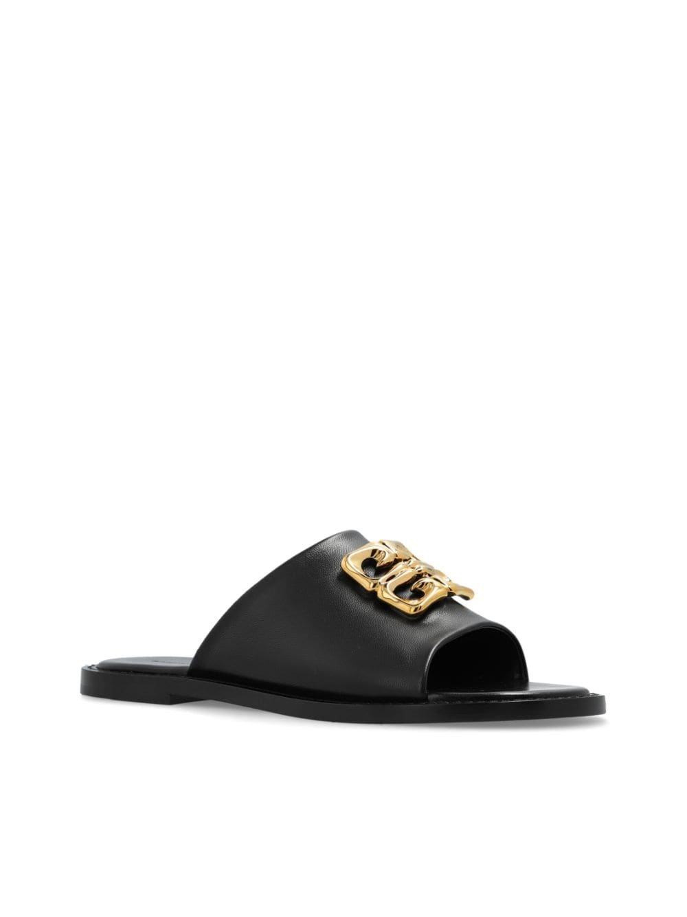 leather slides - 4