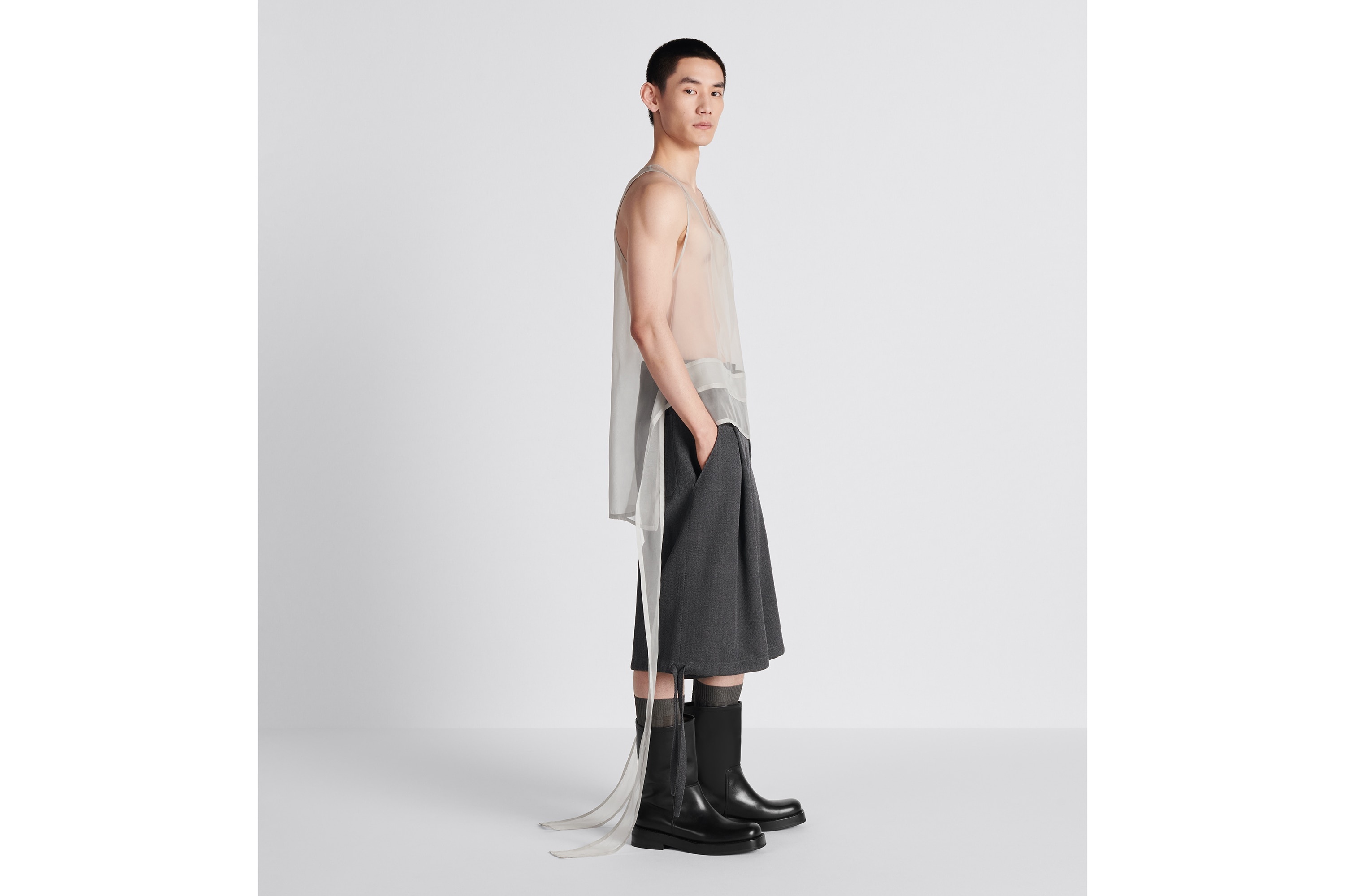 Tank Top with Ties - 5